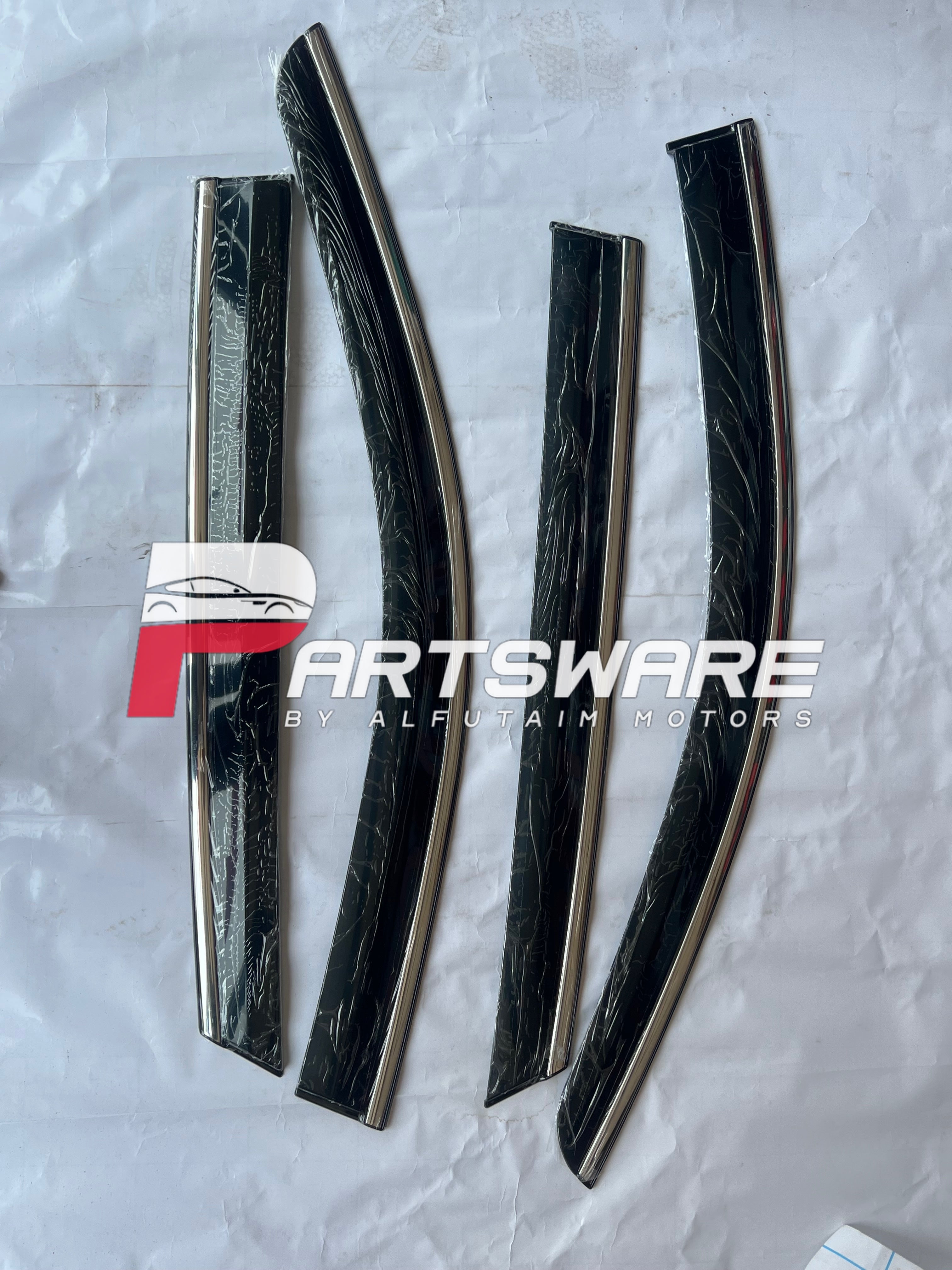 OEM Air Press / Window Visors for MG HS New Hybrid 2026 | Original-Quality Door Rain Guards | MG HS Hybrid Accessories Pakistan