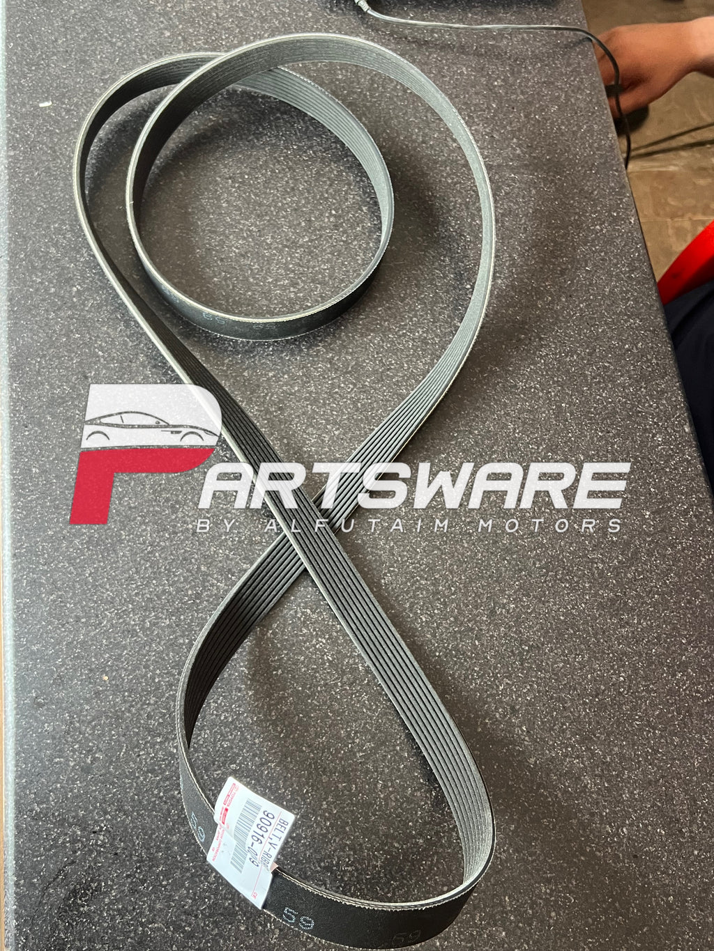 Genuine Fan Belt for Toyota Land Cruiser V8 | Original Toyota Drive Belt Pakistan