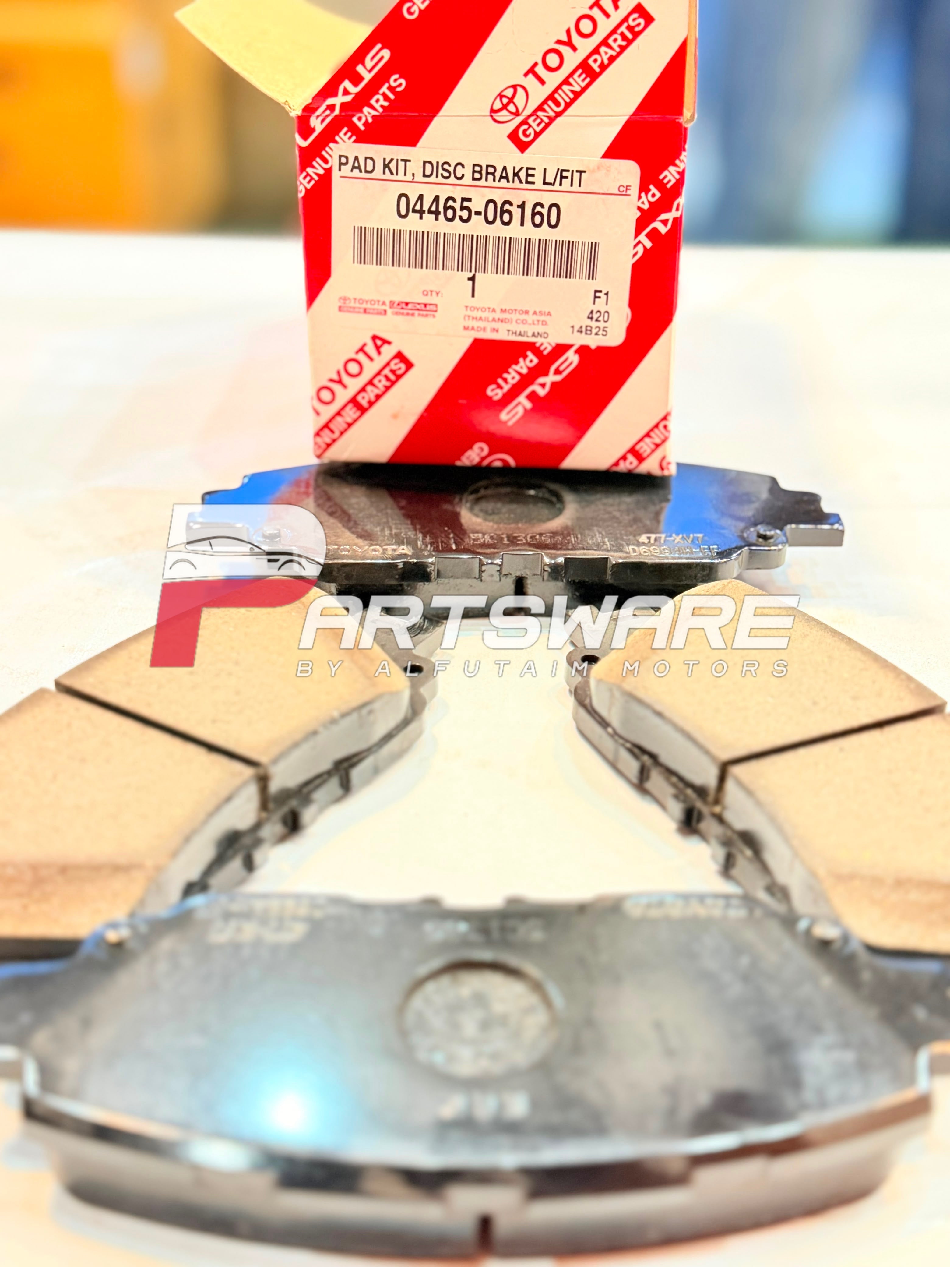 Genuine Front Disc Brake Pads for Toyota Corolla Cross | Original Front Brake Pads | Toyota Cross Genuine Parts Pakistan