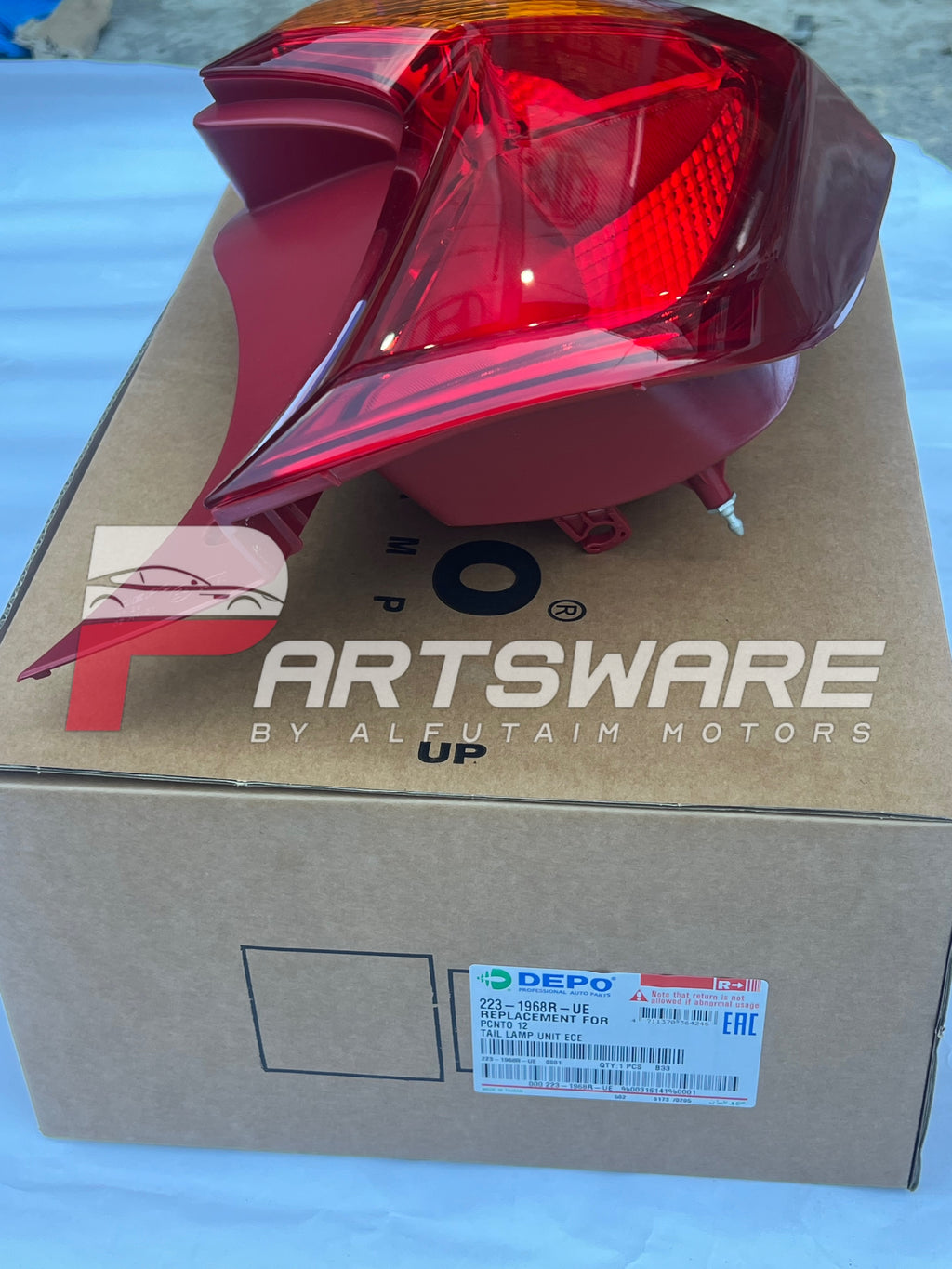 DEPO Taiwan Rear Back Light for KIA Picanto | Premium Tail Light Assembly | KIA Picanto Rear Lamp Pakistan