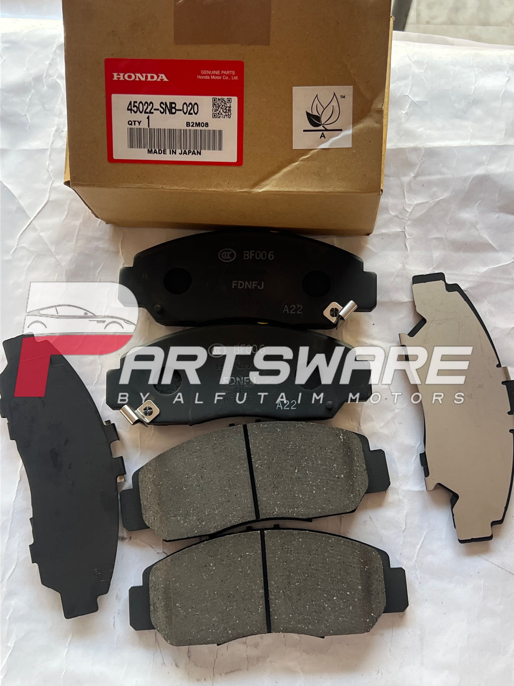 Genuine Honda BR-V Front Disc Pads | Original Honda Parts Pakistan