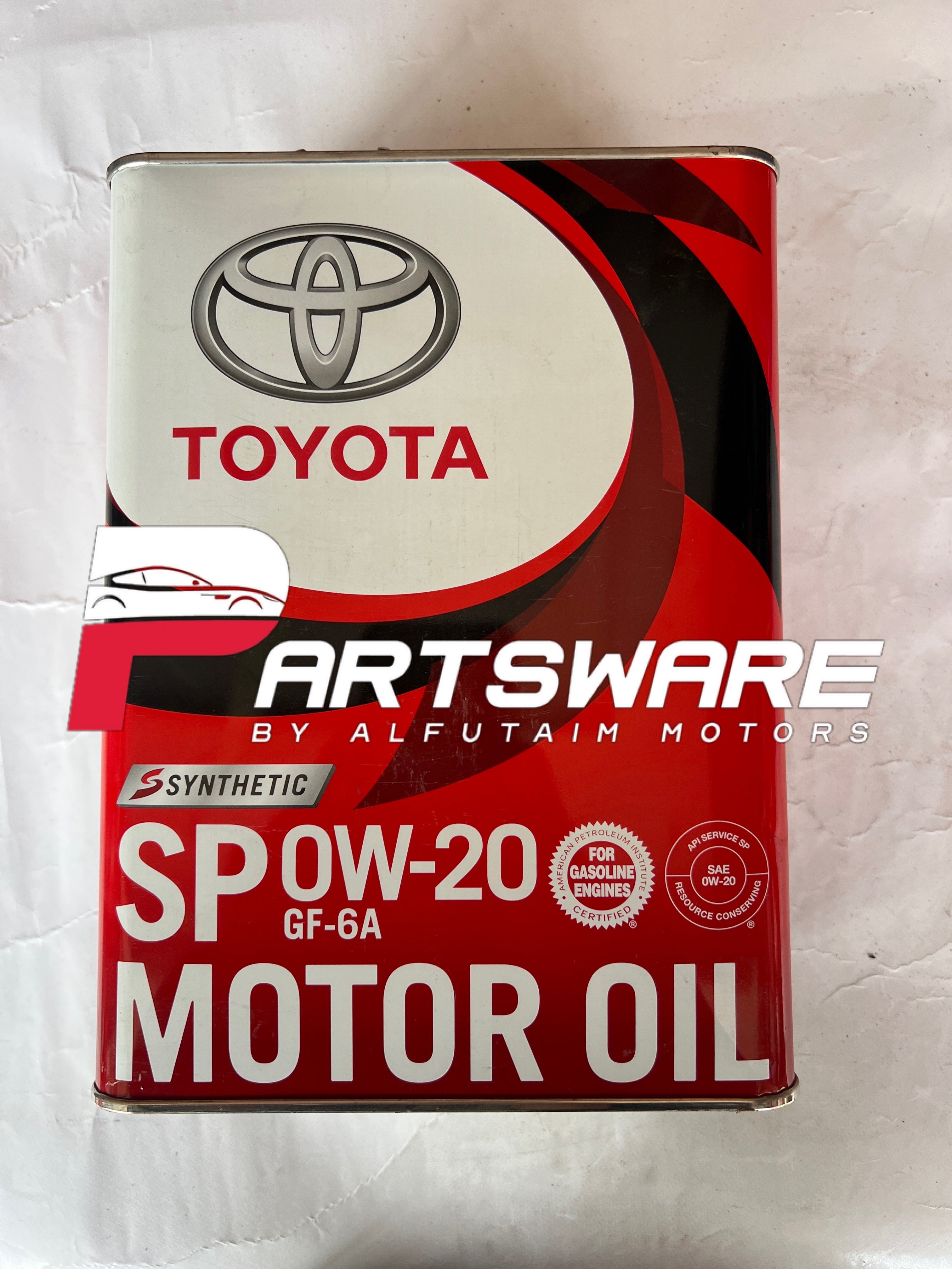 Genuine Toyota Motors Japan Engine Oil 0W-20