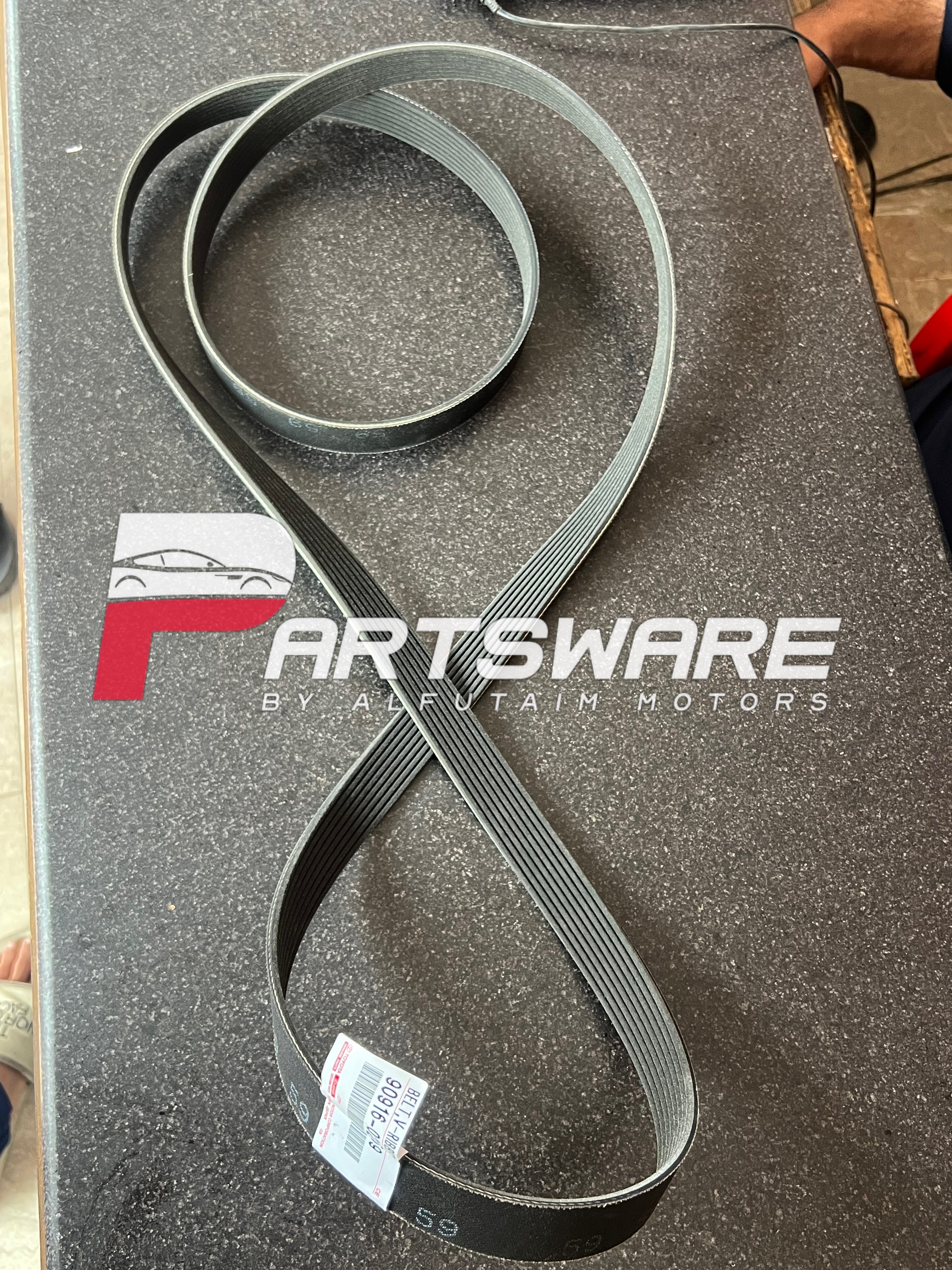 Genuine Fan Belt for Toyota Land Cruiser V8 | Original Toyota Drive Belt Pakistan