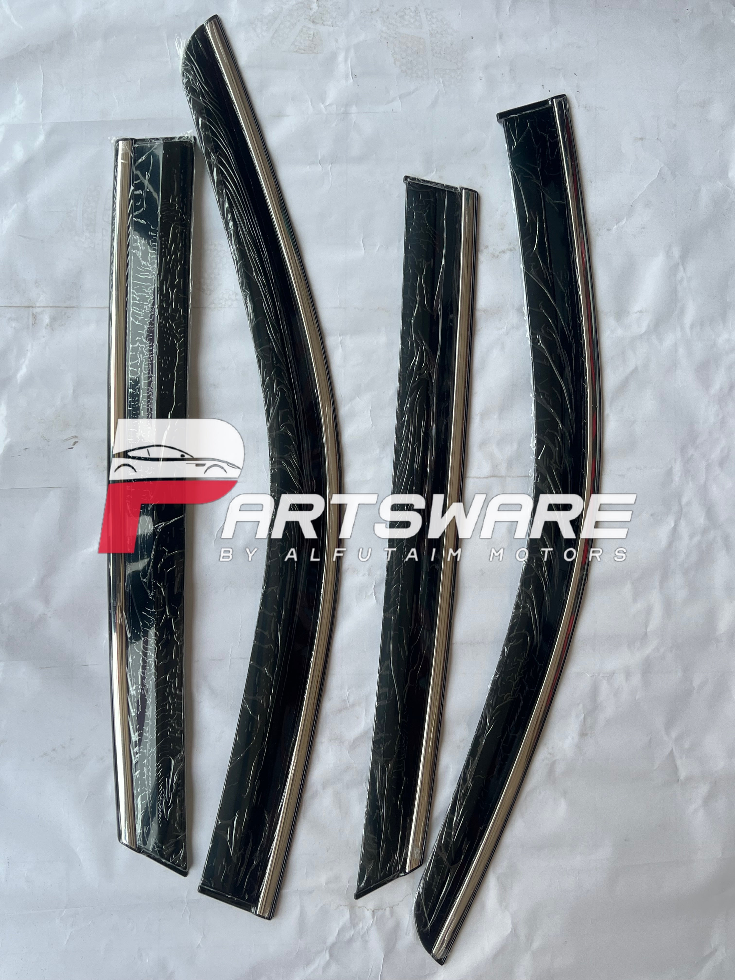 OEM Air Press / Window Visors for MG HS New Hybrid 2026 | Original-Quality Door Rain Guards | MG HS Hybrid Accessories Pakistan