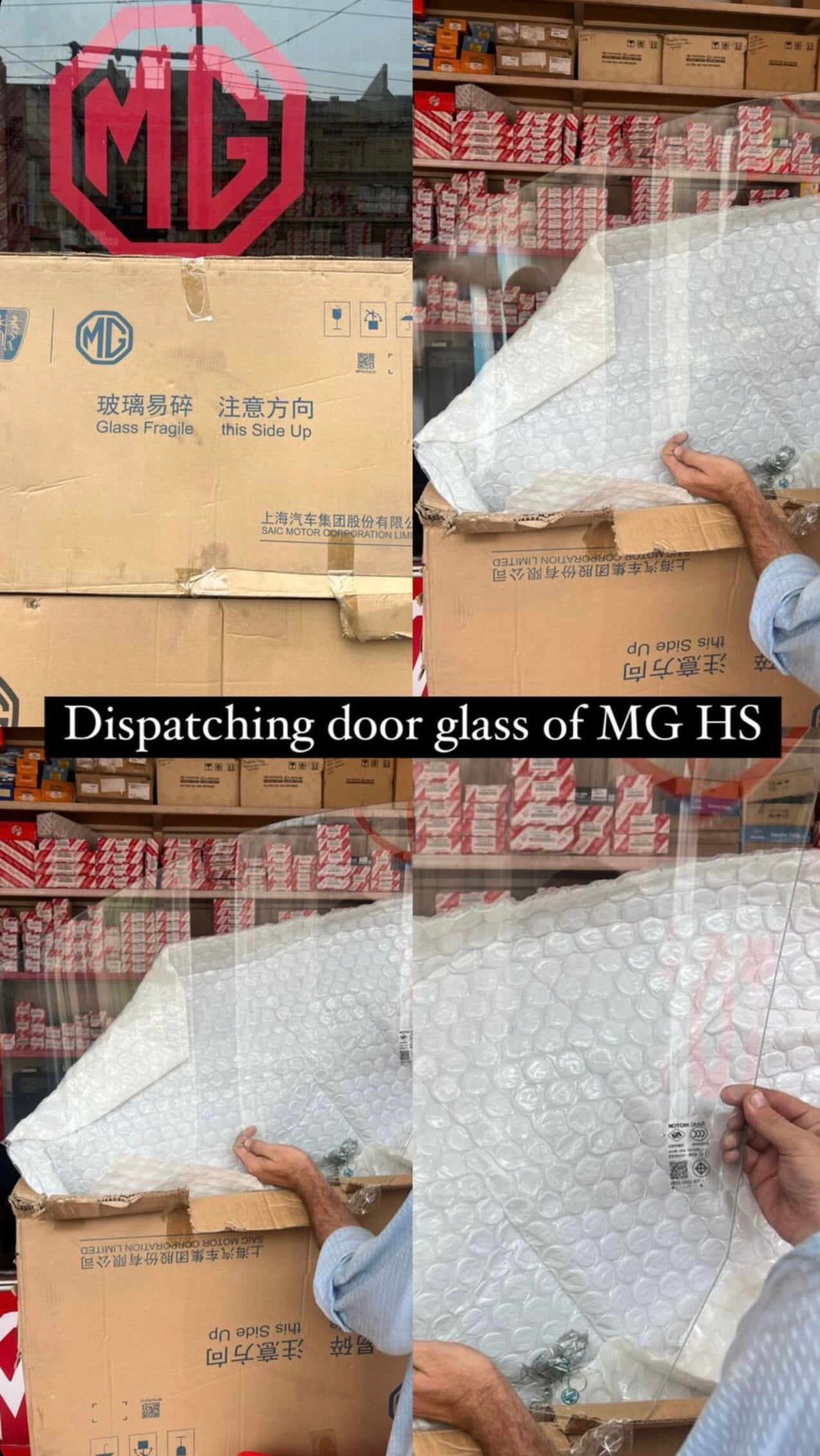 Genuine Door Glass – MG HS (Front/Rear, Left/Right)