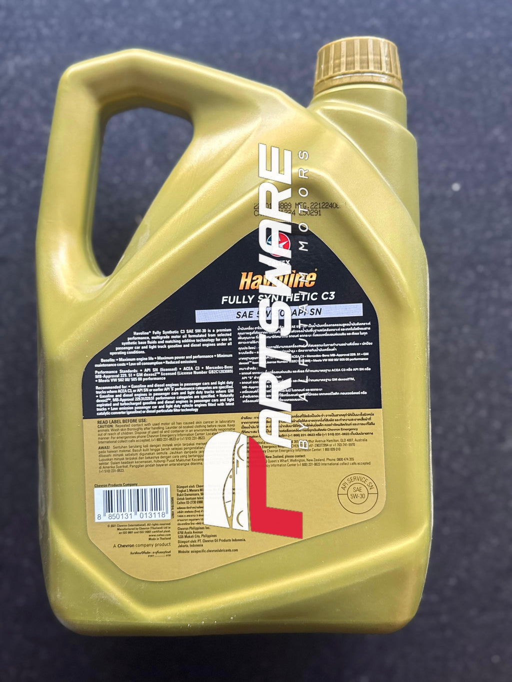 Havoline Engine Oil 5W-30 for MG & All Vehicles