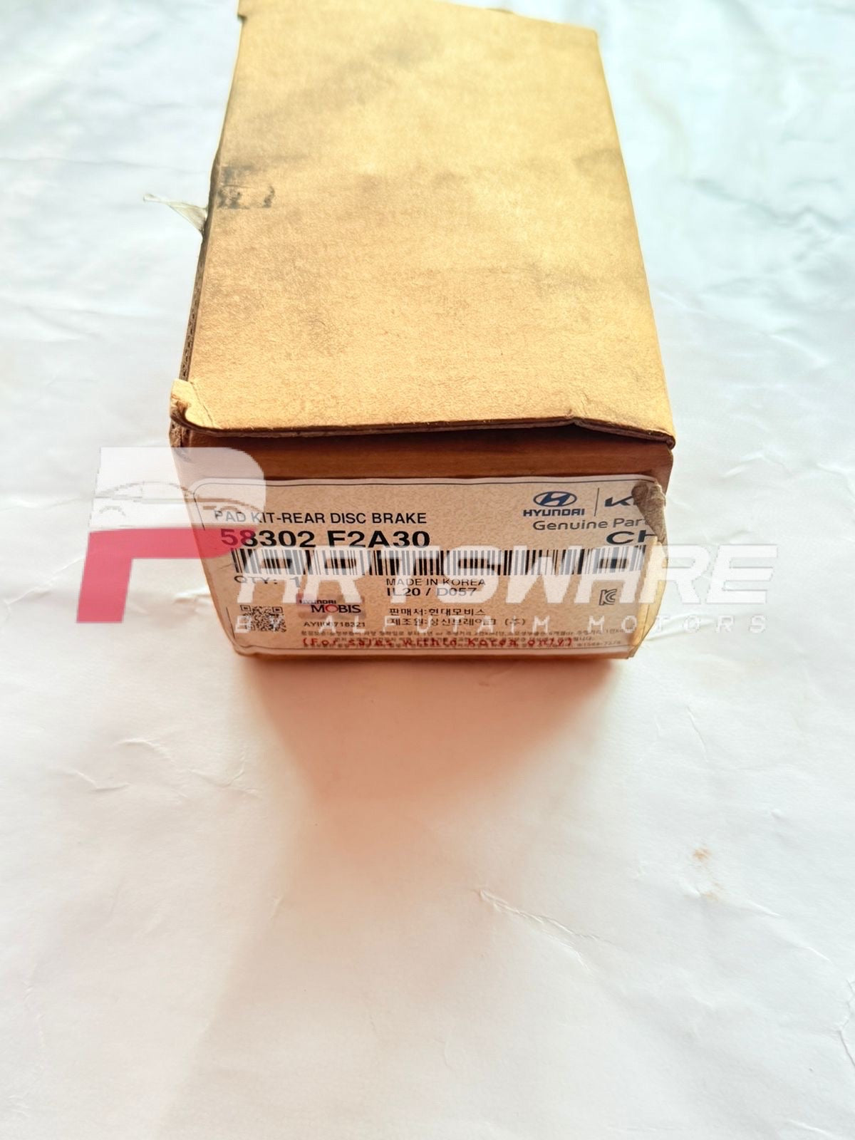 Genuine Rear Disc Pads – Hyundai Elantra