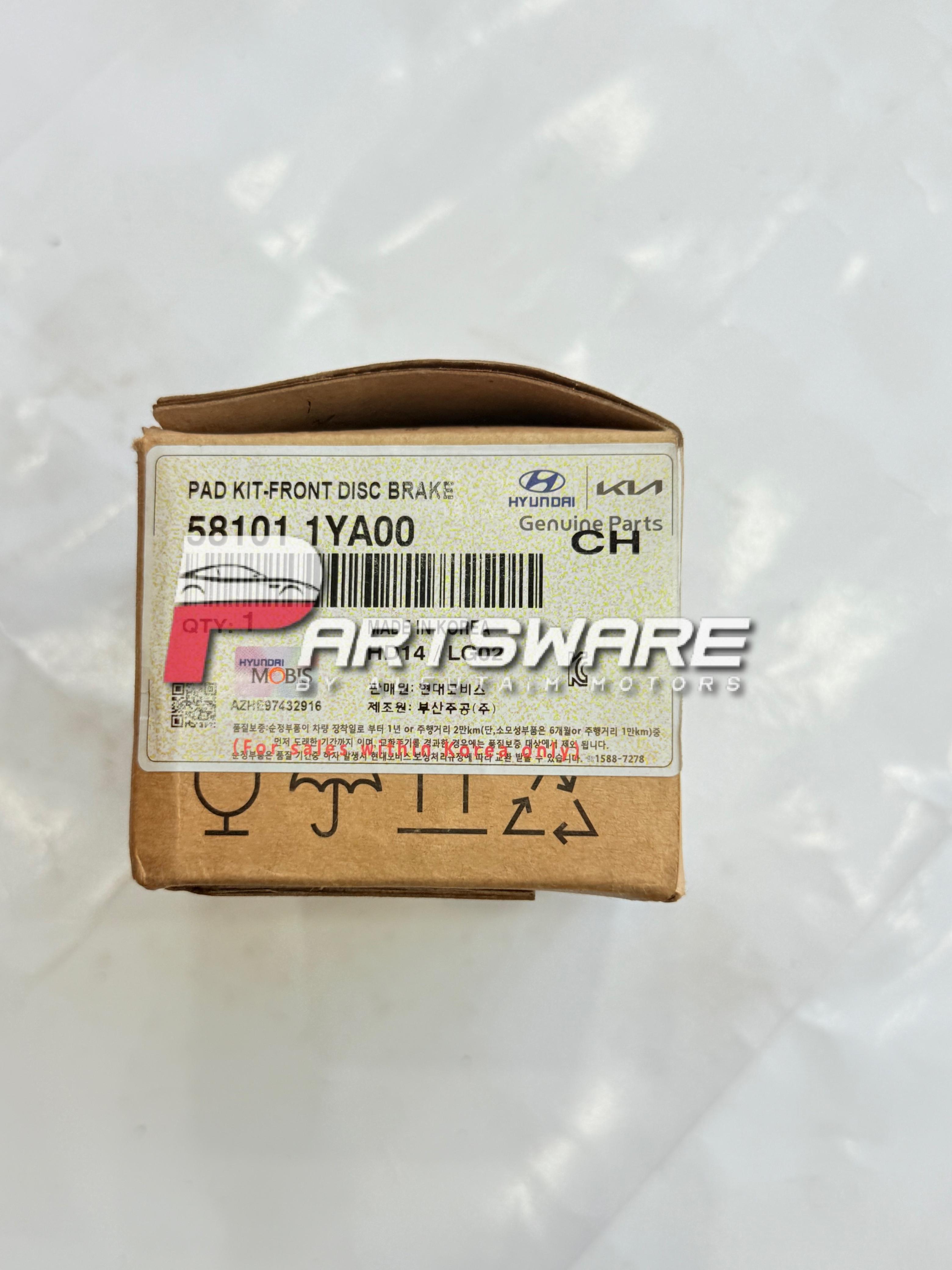 Genuine Front Disc Pads for KIA Picanto