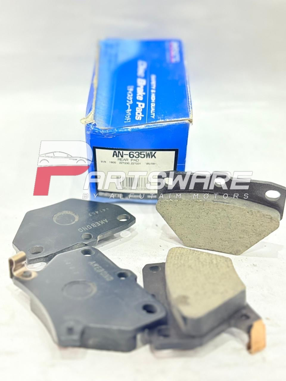 Genuine AKEBONO Japan Rear Disc Pads – Toyota Corolla 2006