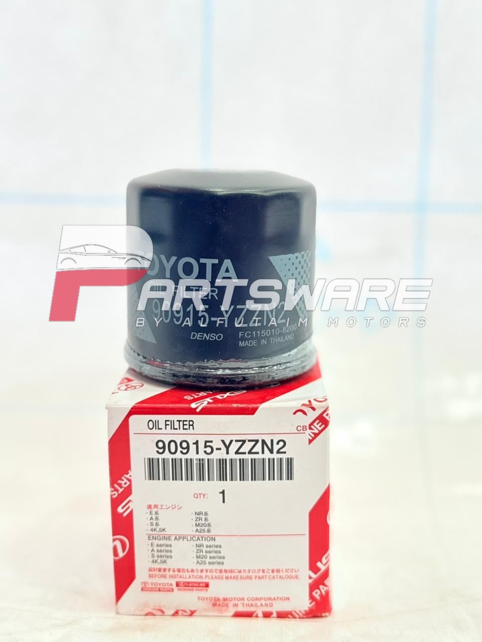 Genuine Toyota Oil Filter 90915-YZZN2