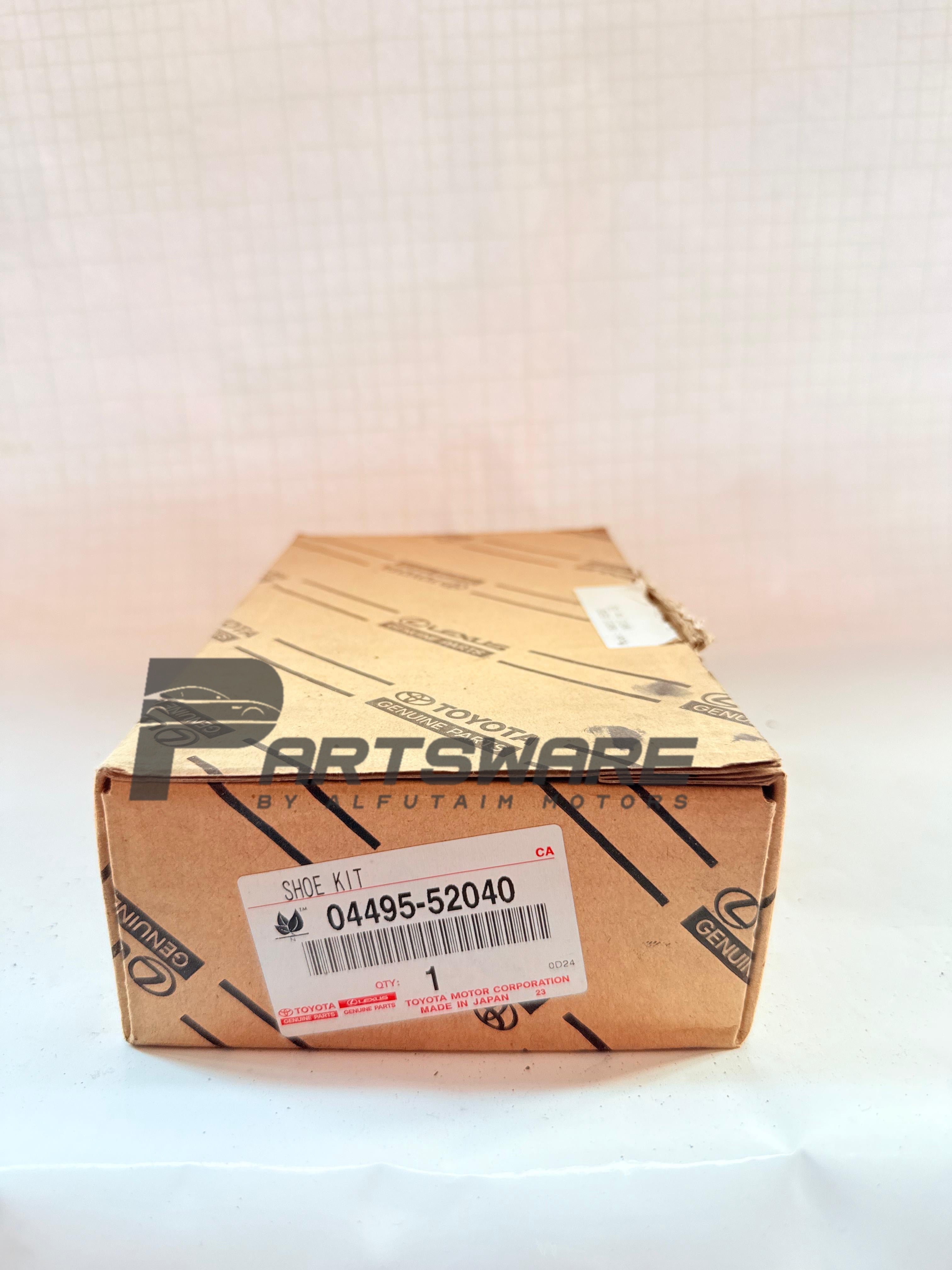 Genuine Rear Brake Shoe Set – Toyota (Part No. 04495-52040)