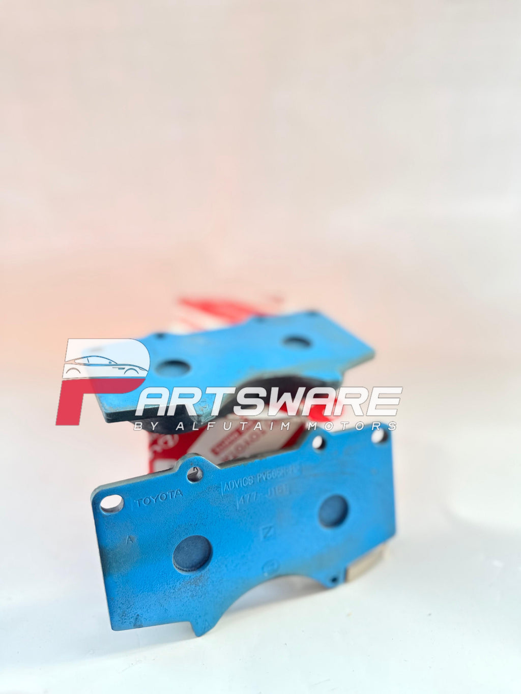 Genuine Front Disc Pads – Toyota Prado / Fortuner (Part No. 04465-60320)