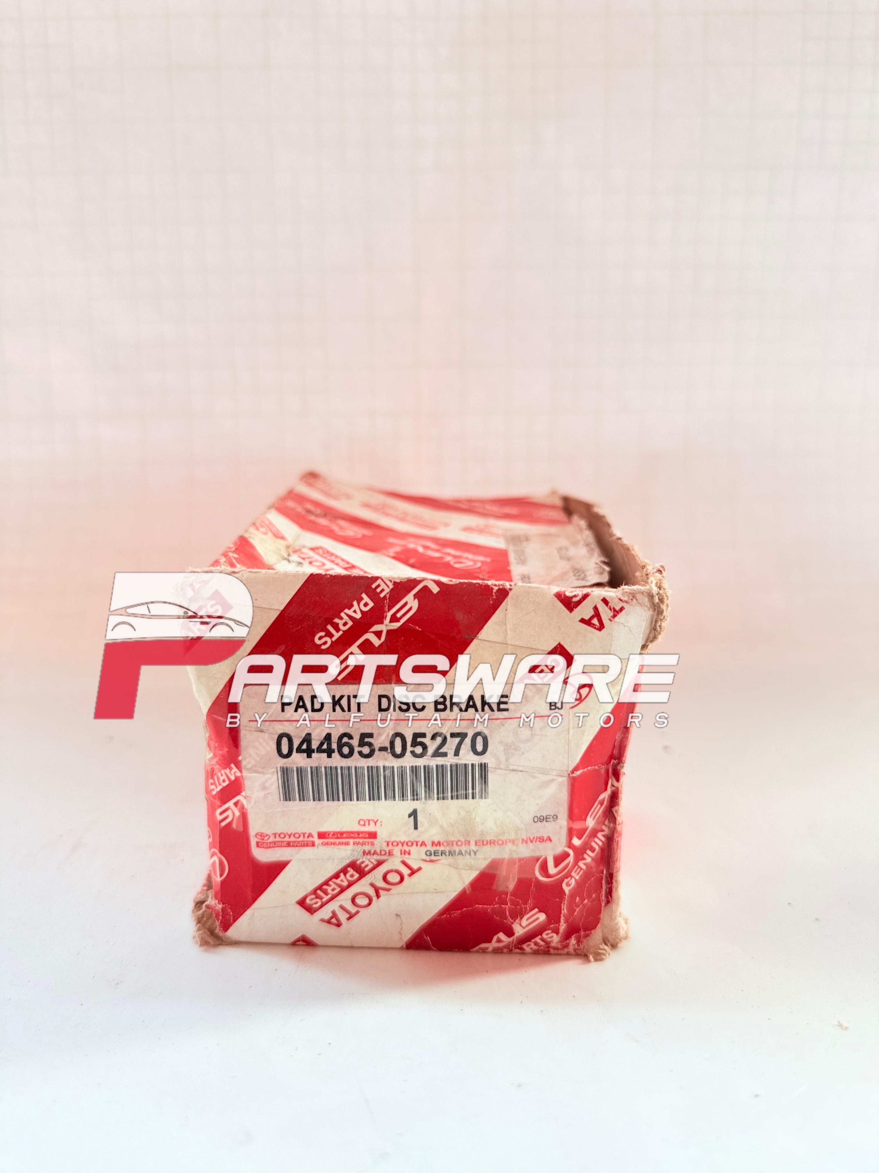 Genuine Front Disc Brake Pads 04465-05270 for Toyota Avensis – OEM Quality & Perfect Fit