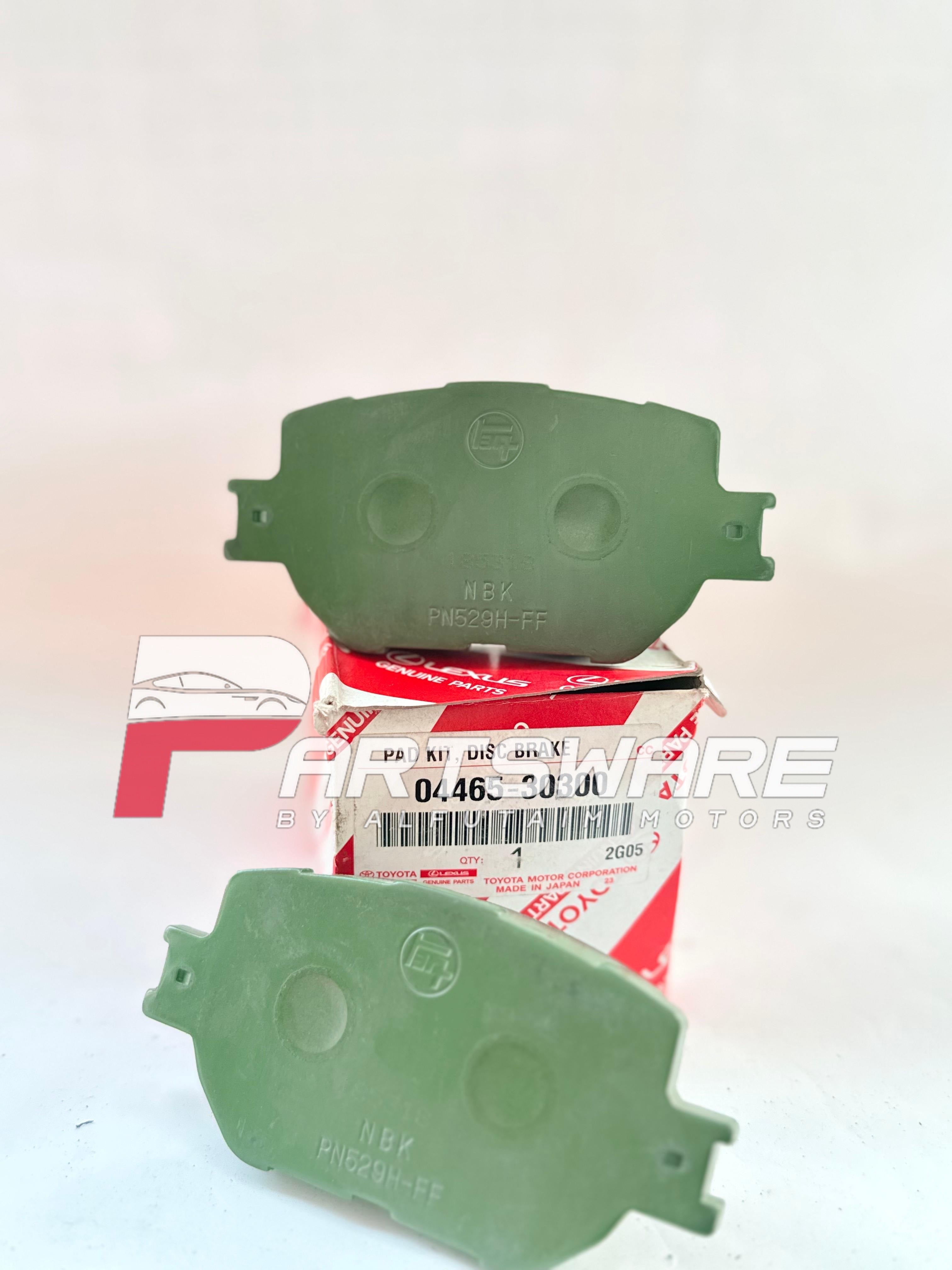 Genuine Front Disc Brake Pads 04465-30300 for Toyota Mark X – OEM Quality & Smooth Braking