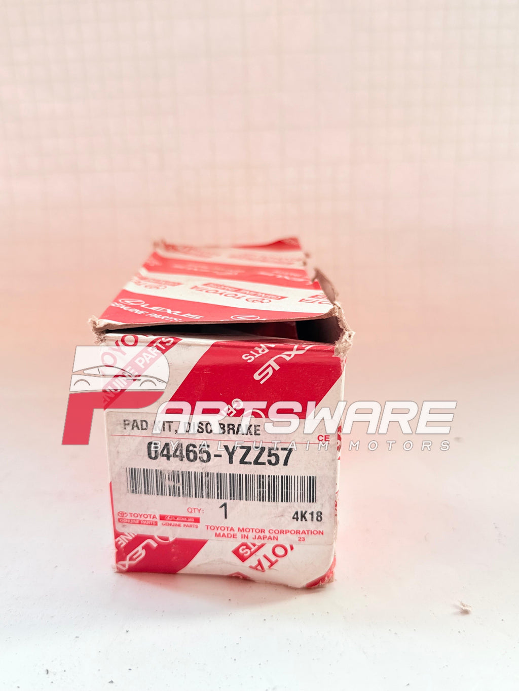 Genuine Front Disc Brake Pads 04465-YZZ57 for Toyota Surf & PRADO 96 – OEM Quality & Perfect Fit