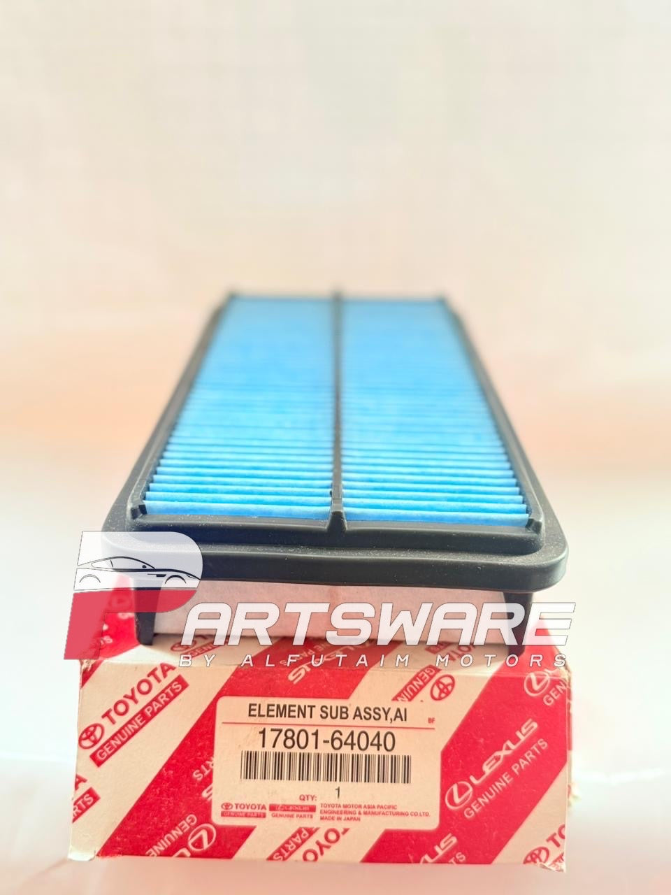 Imported Air Filter for Toyota Corolla 2006 Diesel — Part No. 17801-64040 | Premium Quality