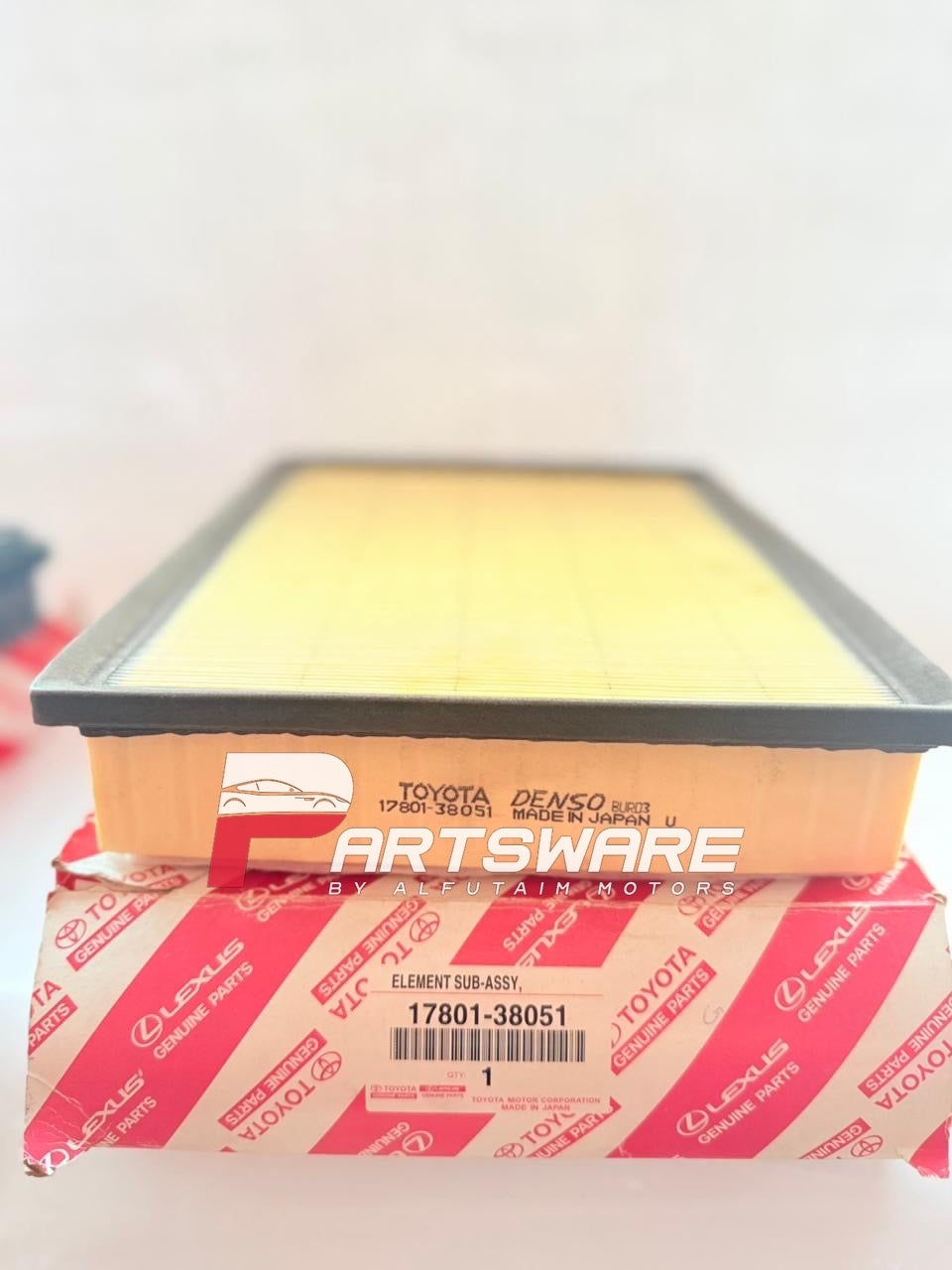 Genuine Toyota Air Filter (17801-38051) Toyota 4Runner — 4.0 L V6 (1GR‑FE)
Toyota FJ Cruiser (2010‑2014) — 4.0 L V6