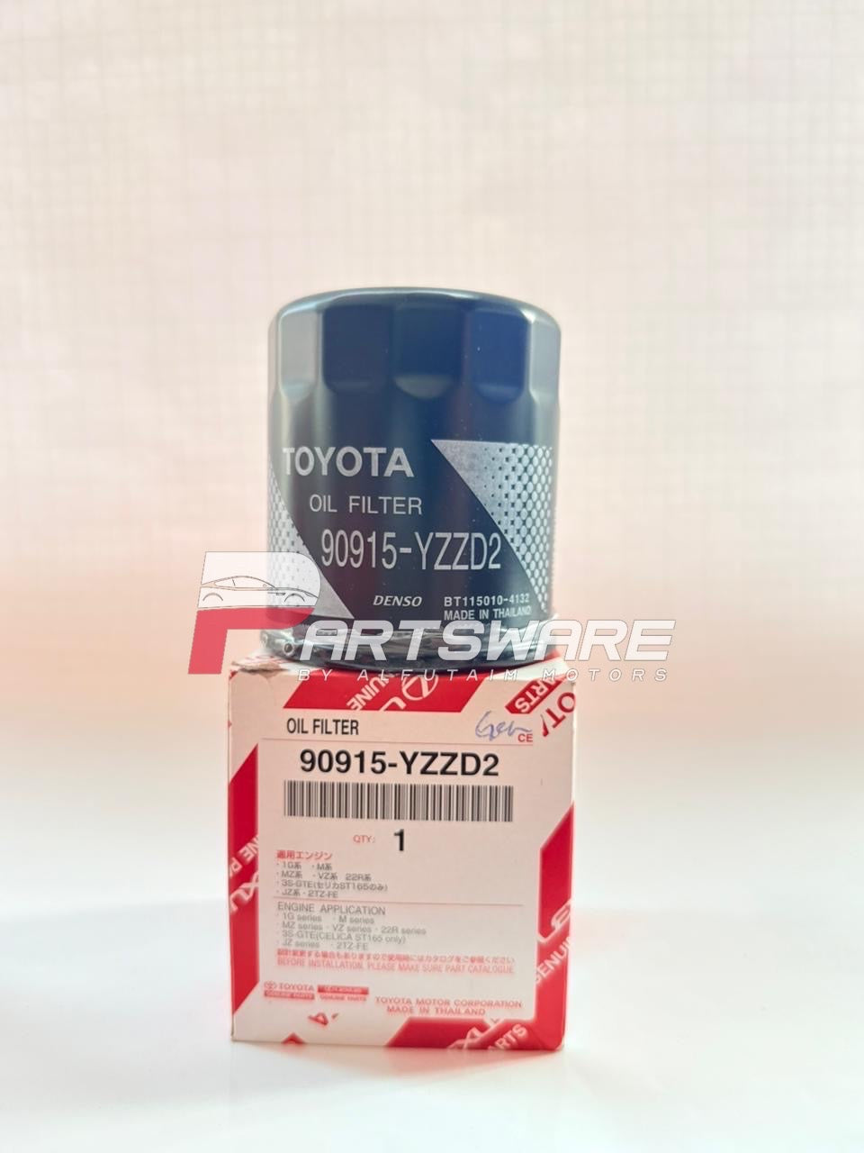 Toyota Genuine Oil Filter – 90915-YZZD2