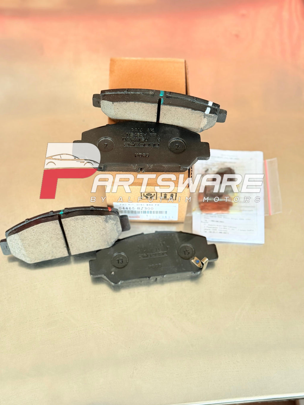 Genuine Front Disc Pads for Toyota Raize | Reliable Braking Performance