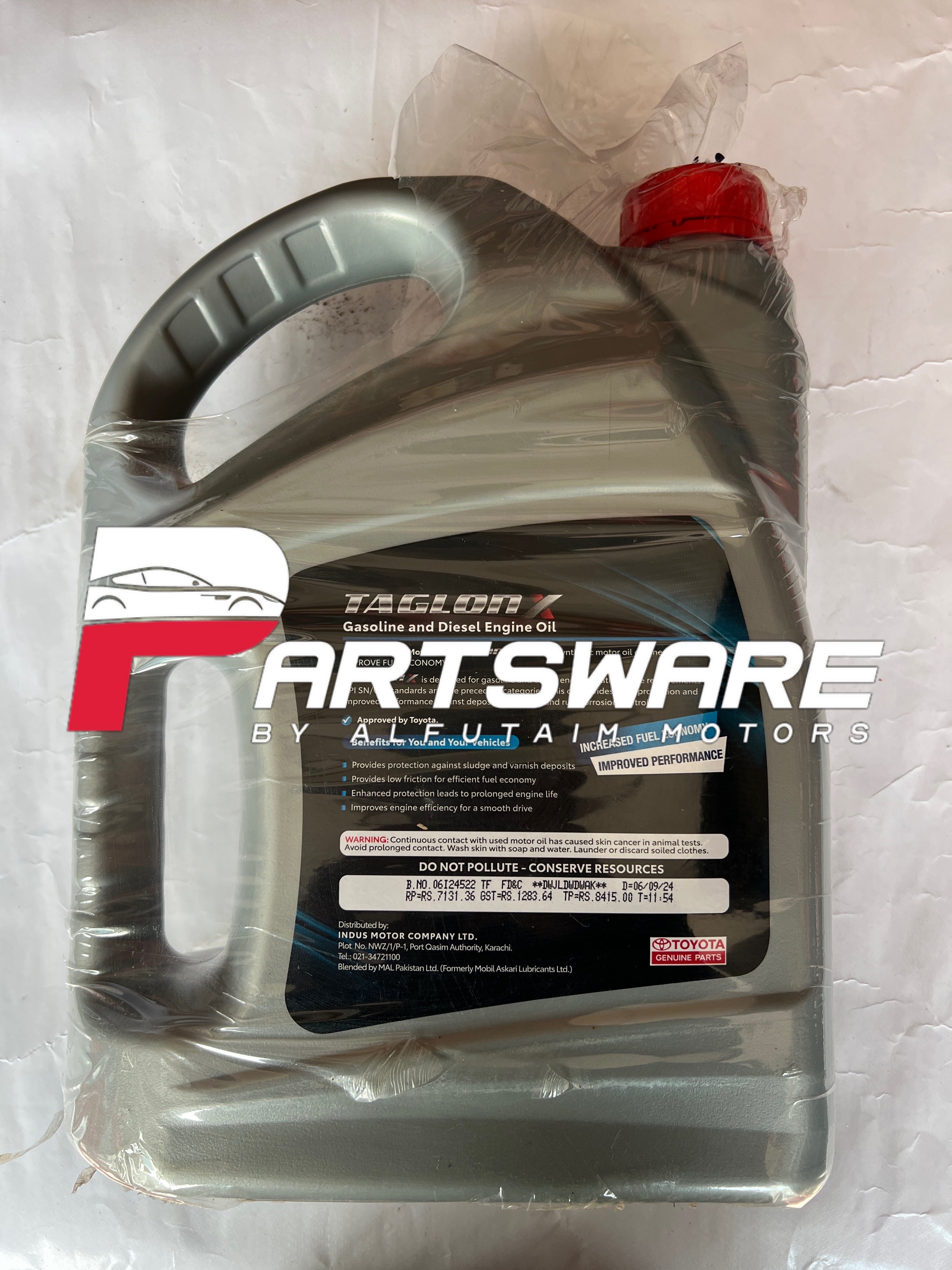 Genuine Taglon X 4.2 Engine Oil – Indus Motors Pakistan