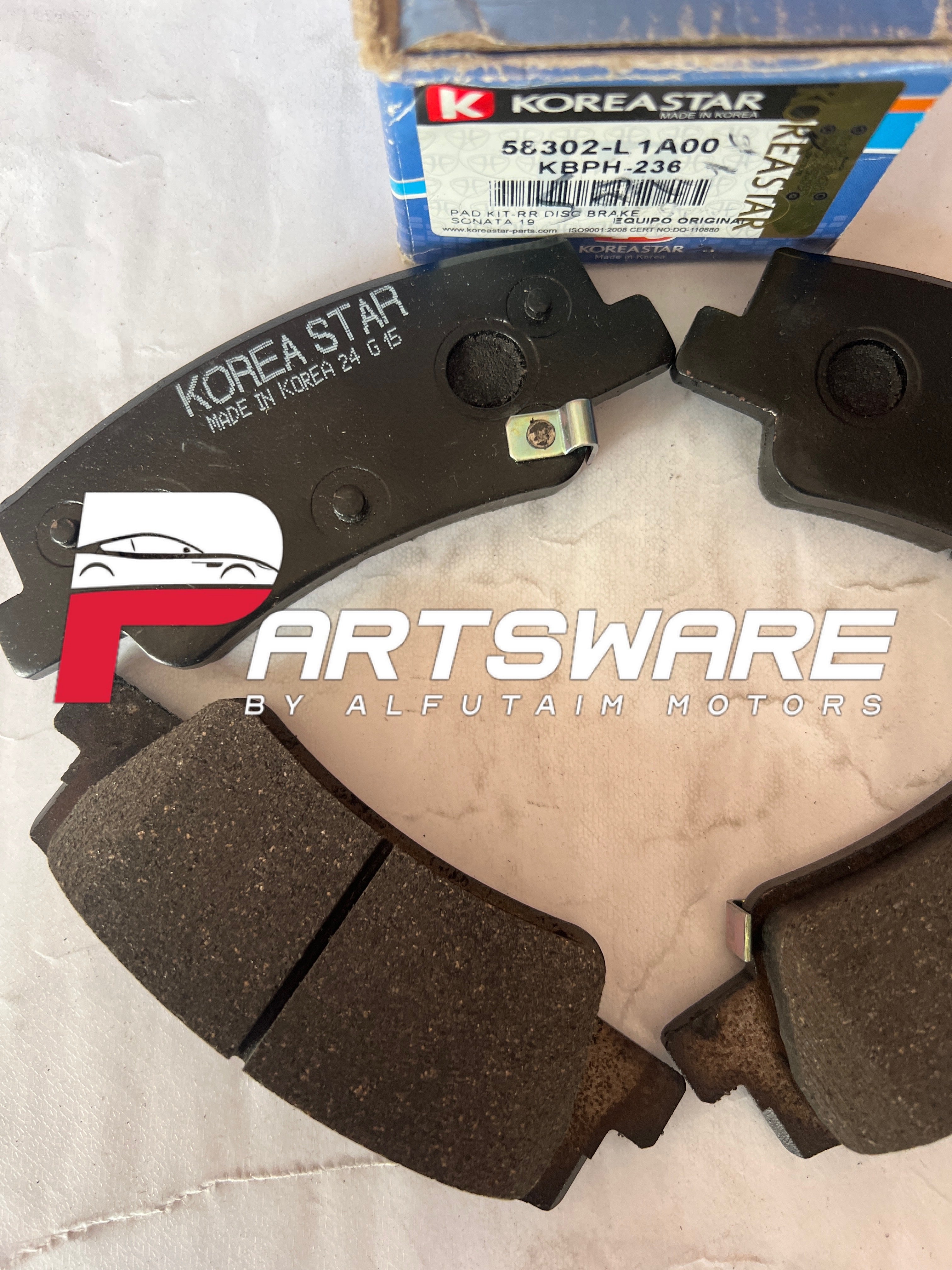 Korea Star Rear Disc Brake Pads for Sonata – 100% Korean