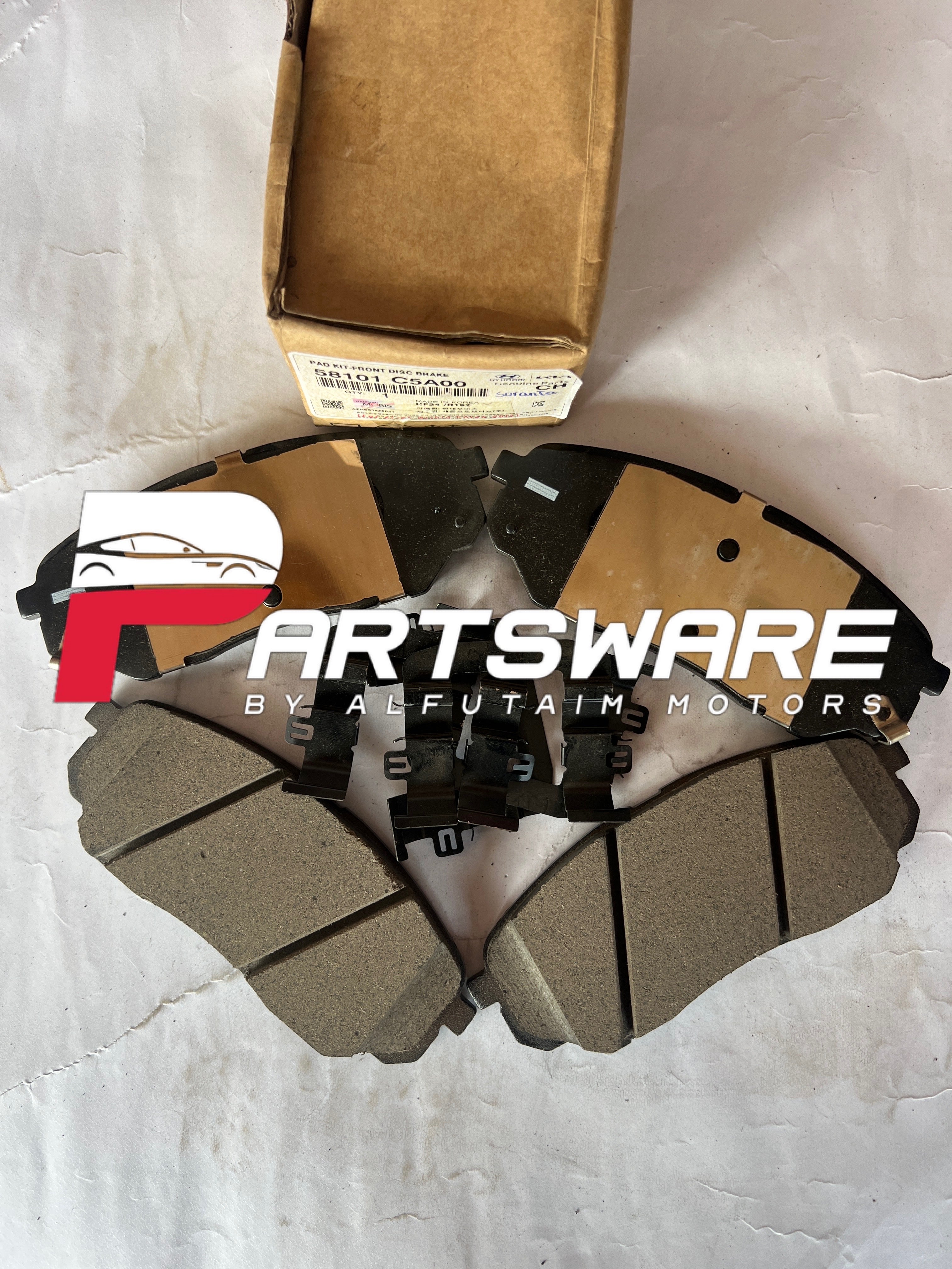 Genuine Front Disc Brake Pads for Kia Sorento