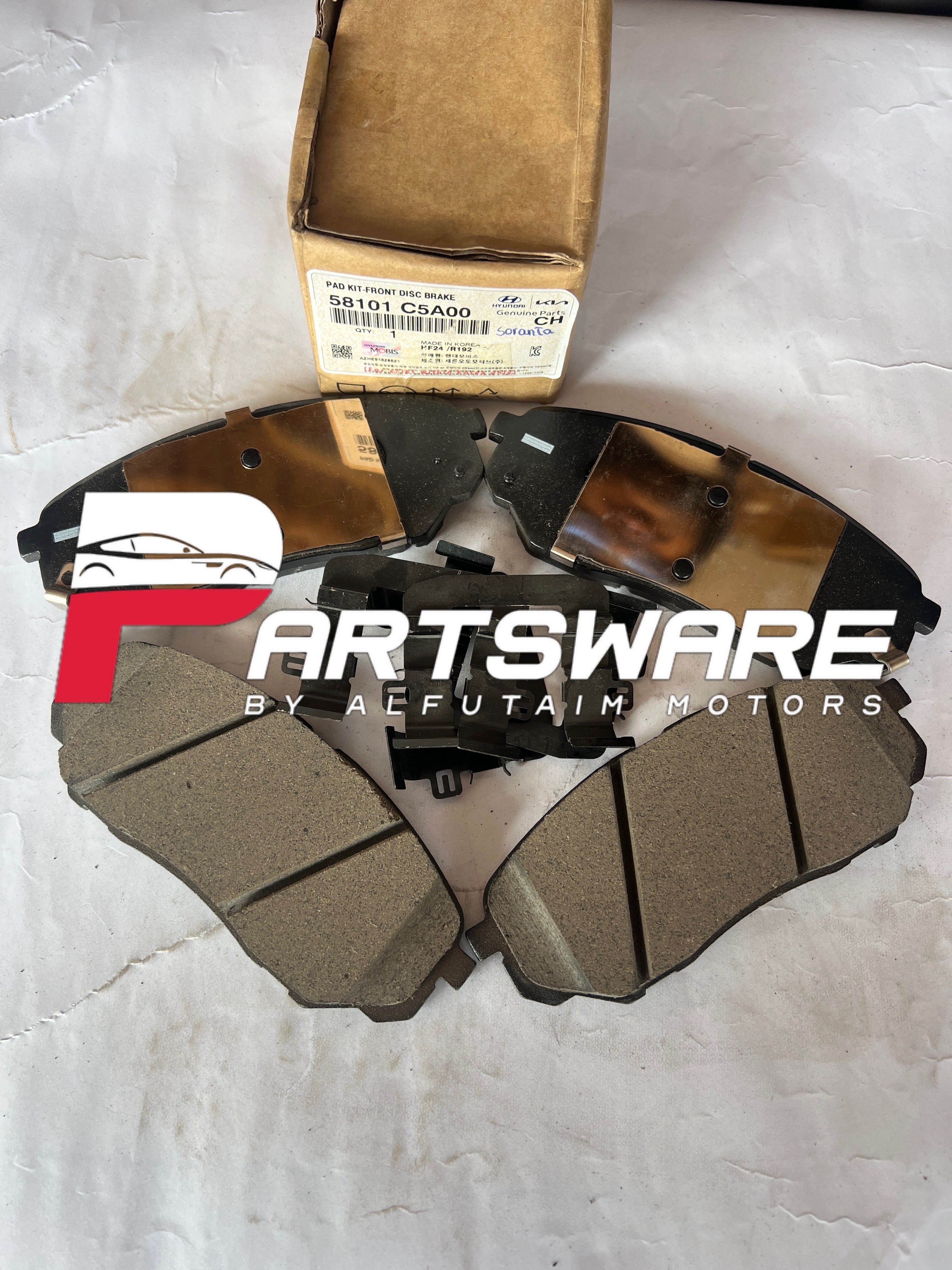 Genuine Front Disc Brake Pads for Kia Sorento