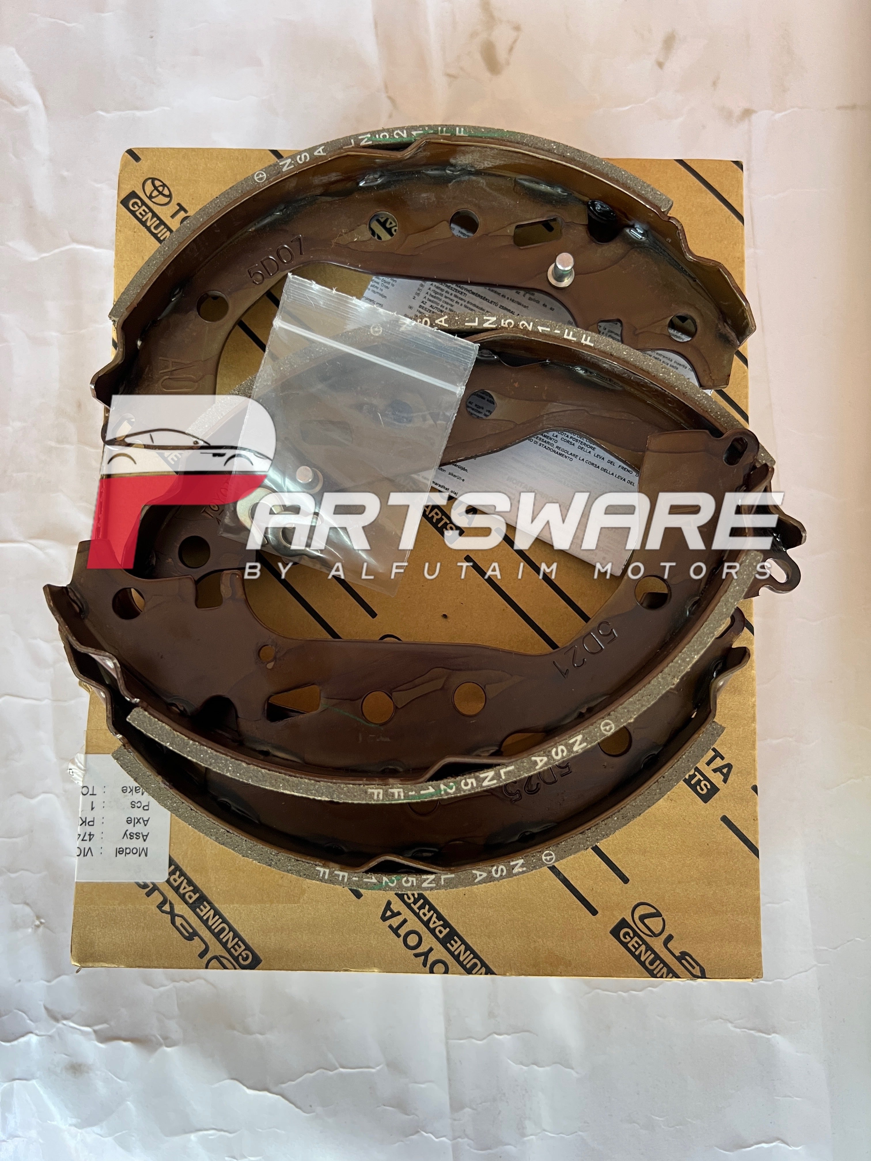 Genuine Rear Brake Shoe for Toyota Yaris Sedan (2020–2026)