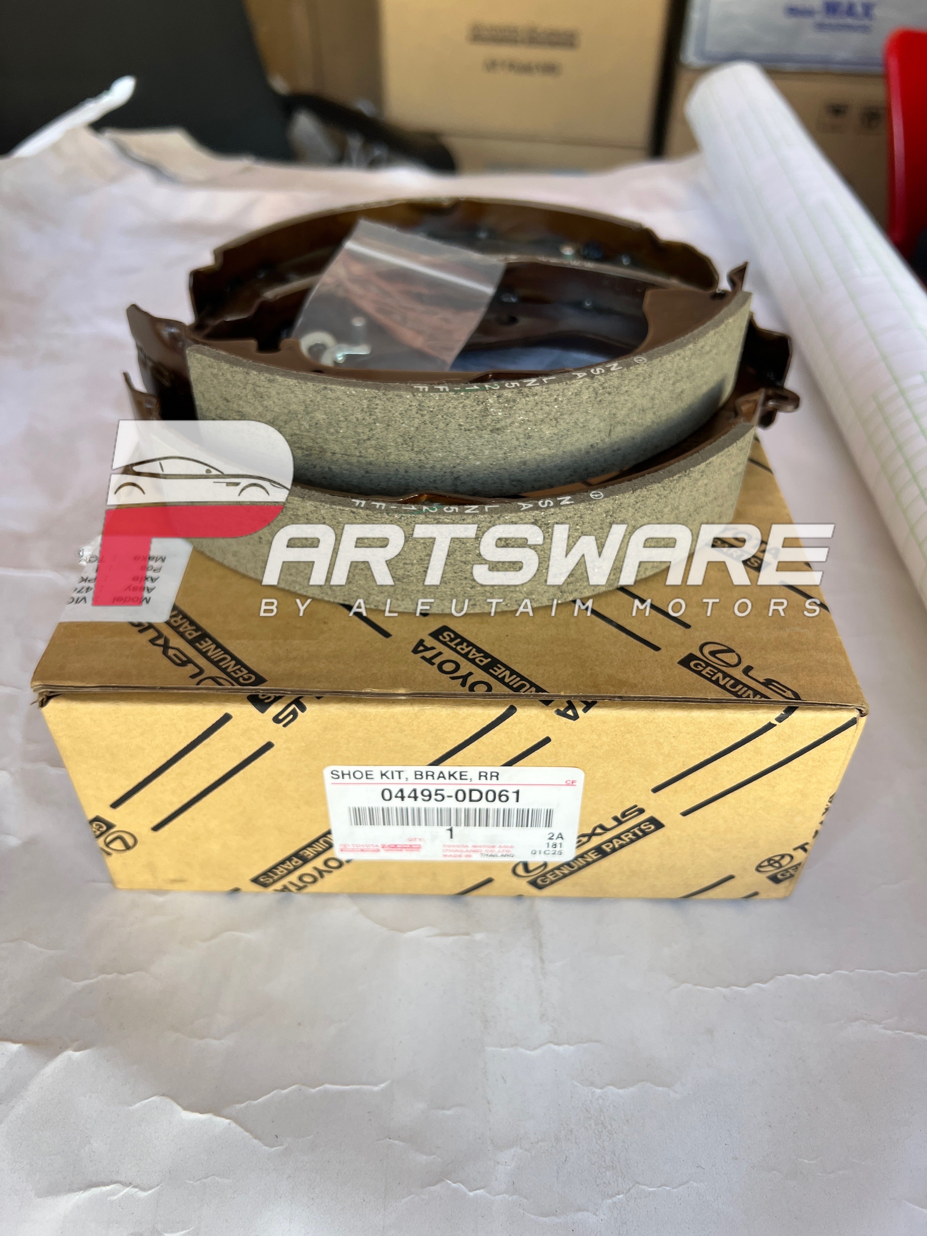 Genuine Rear Brake Shoe for Toyota Yaris Sedan (2020–2026)