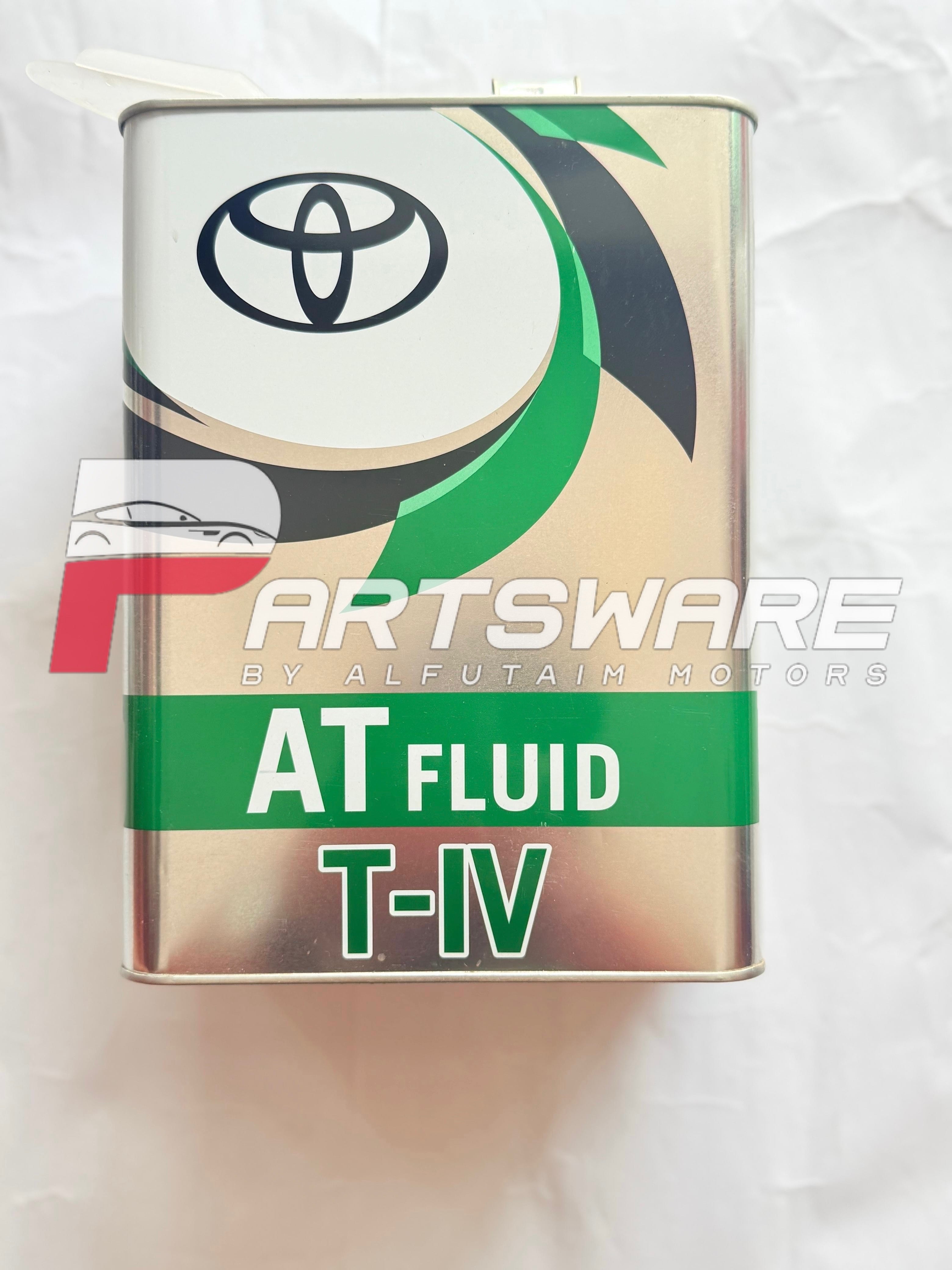 Genuine Toyota Gear Oil ATF T-IV (4 Litres) for All Toyota Vehicles