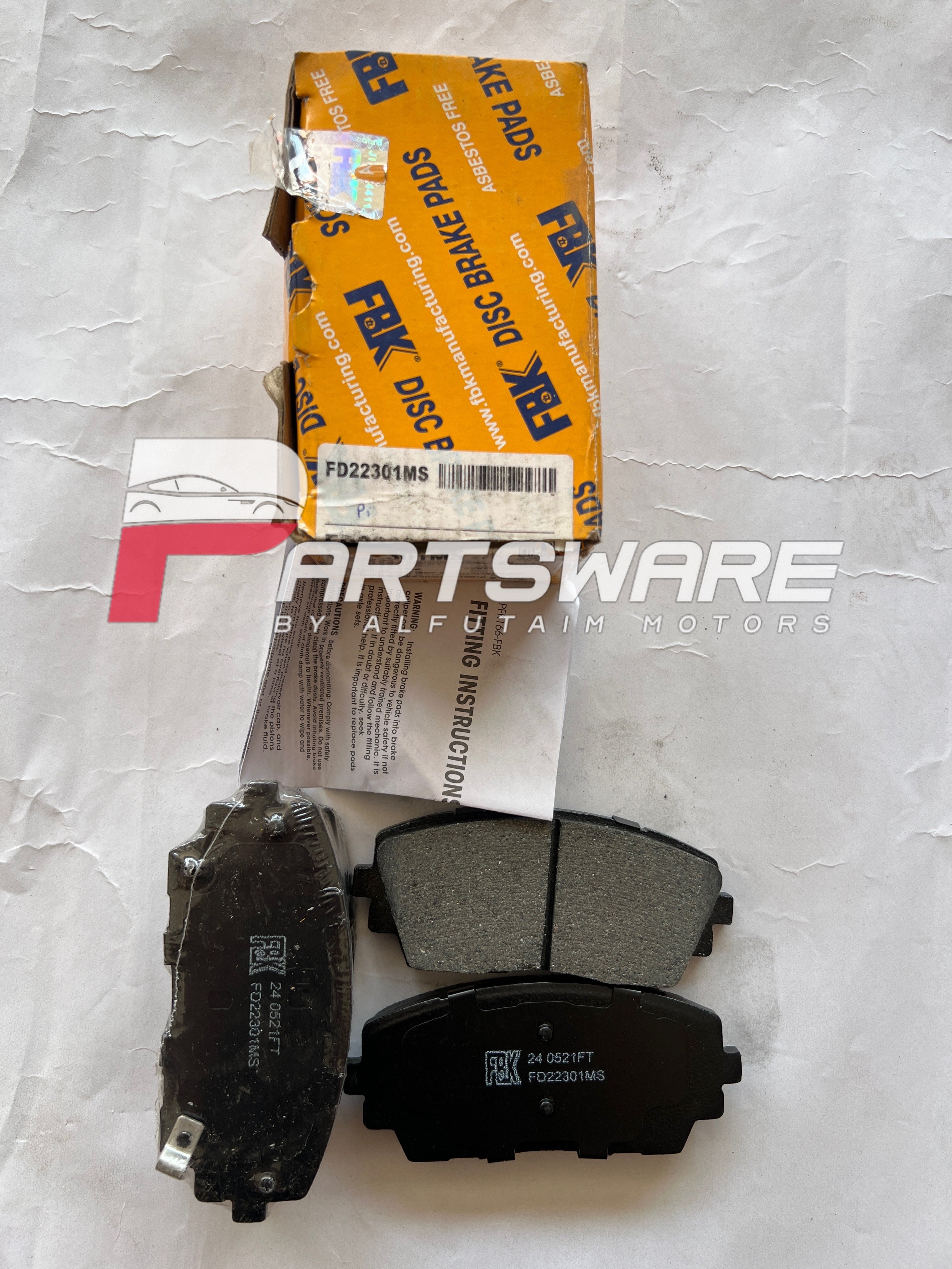 FBK Malaysia Front Disc Pads for KIA Picanto