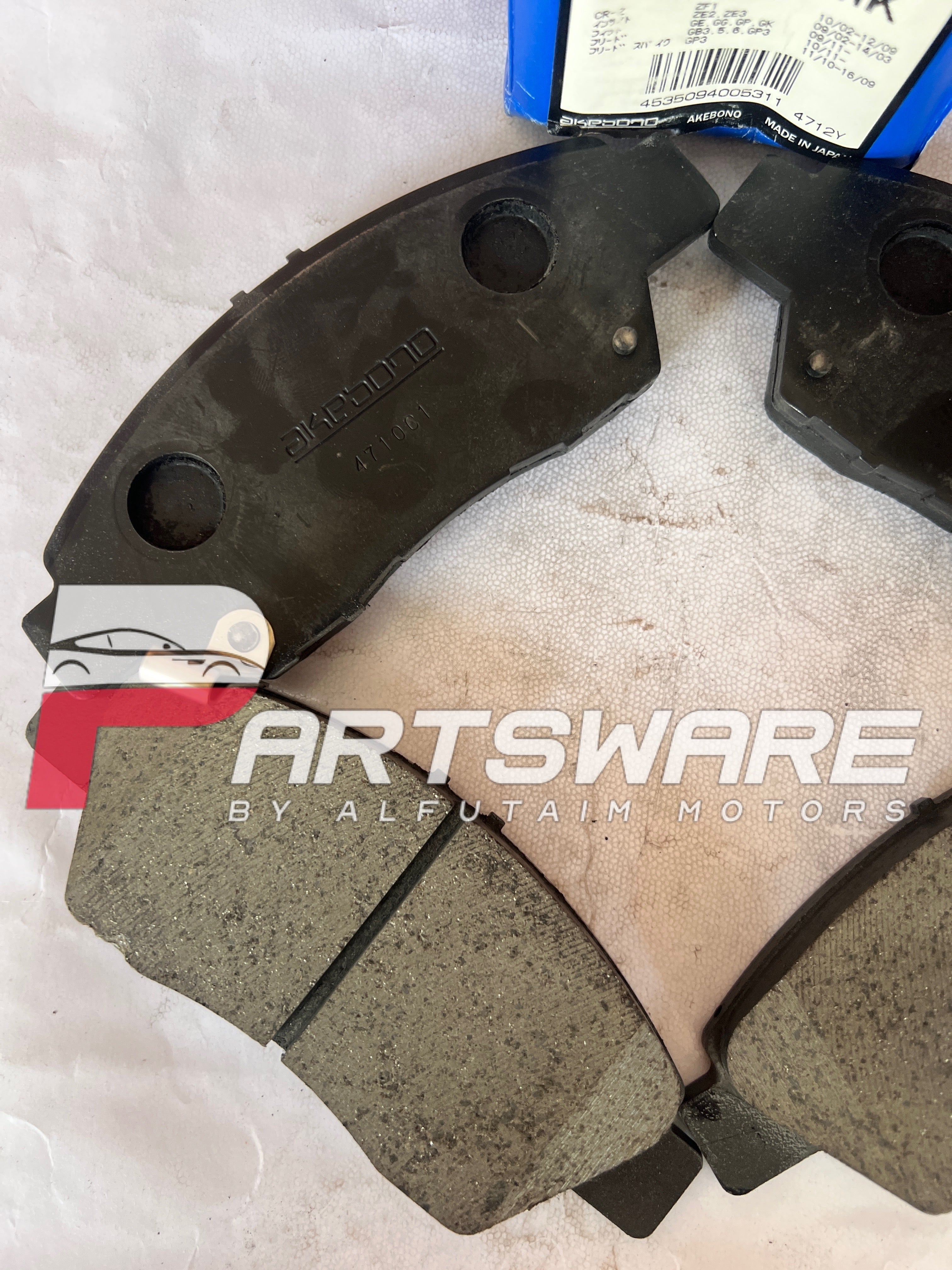 Akebono Japan Disc Pads for Honda City Aspire (2021–2026)