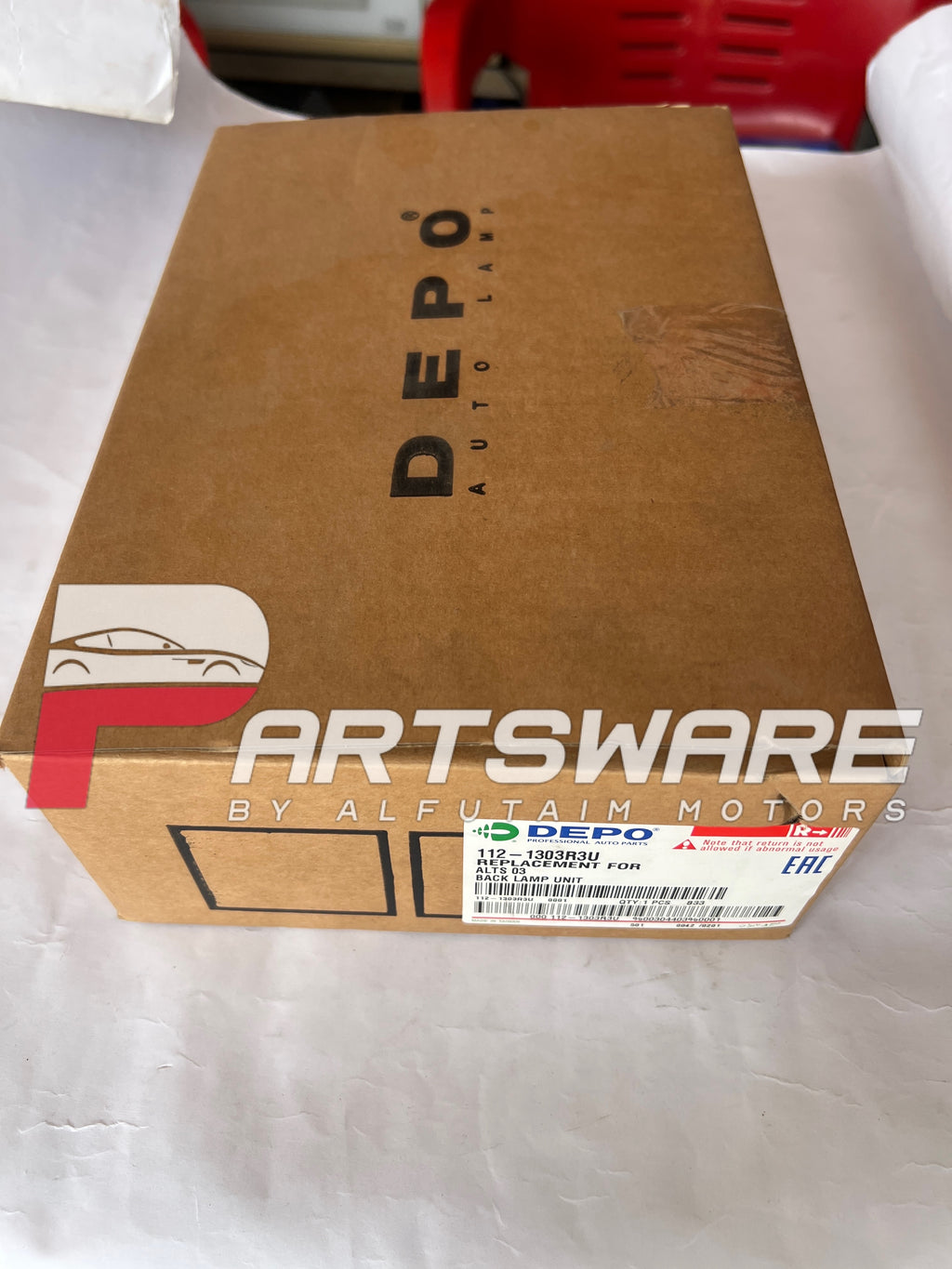 Depo Taiwan Trunk Light for Toyota Corolla 2006