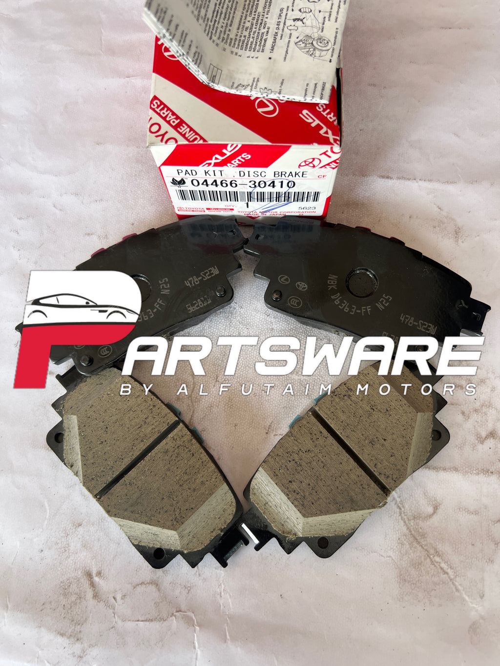 Genuine Rear Disc Pads 04466-30410 for Toyota Prius (2020–2026)