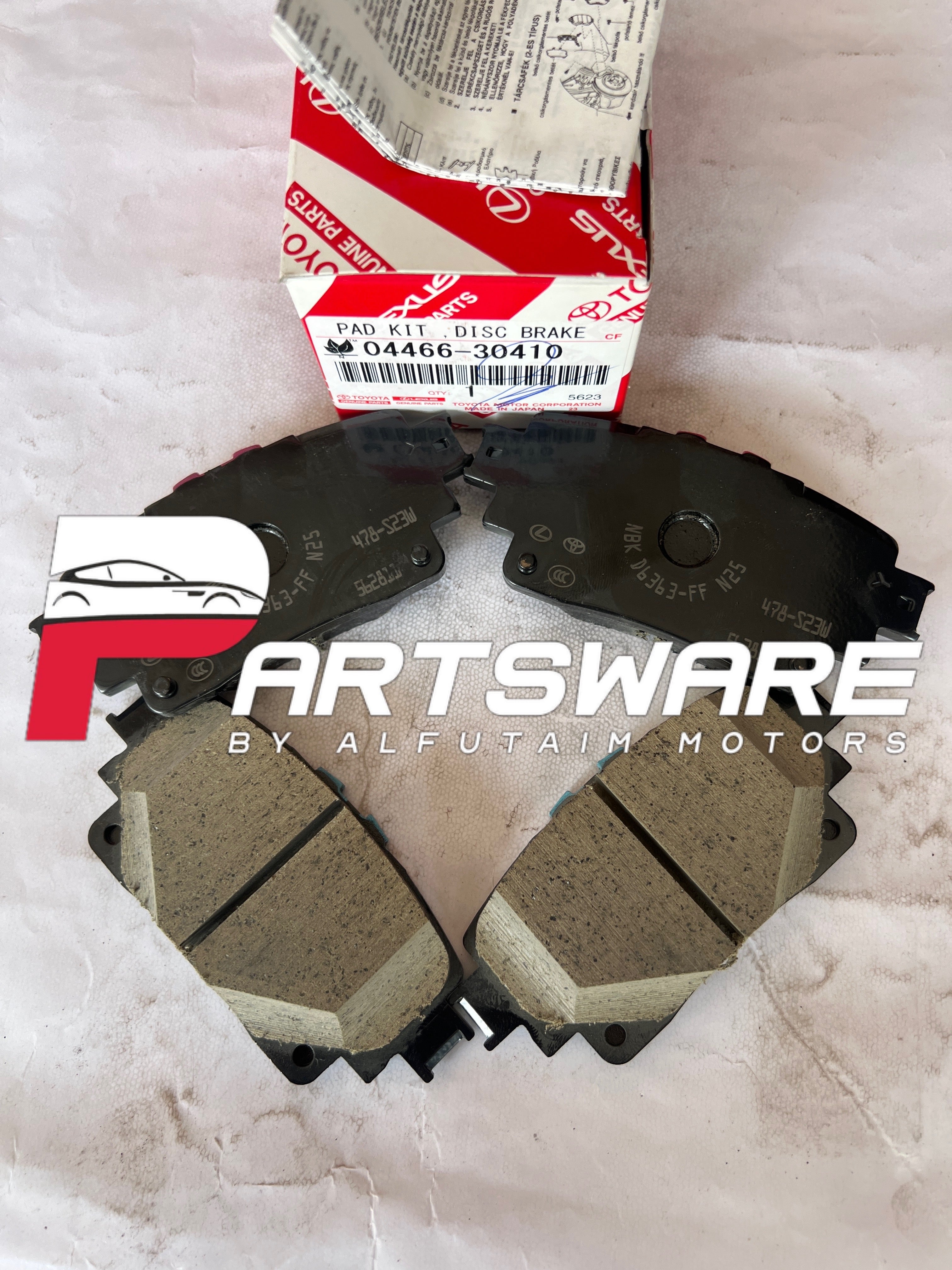 Genuine Rear Disc Pads 04466-30410 for Toyota Prius (2020–2026)