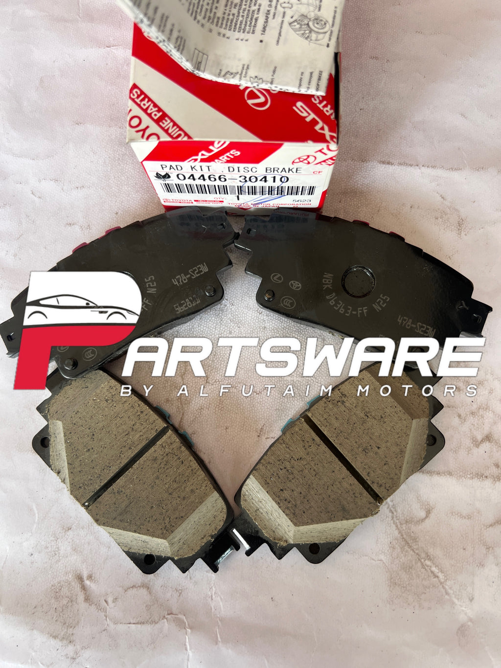 Genuine Rear Disc Pads 04466-30410 for Toyota Prius (2020–2026)
