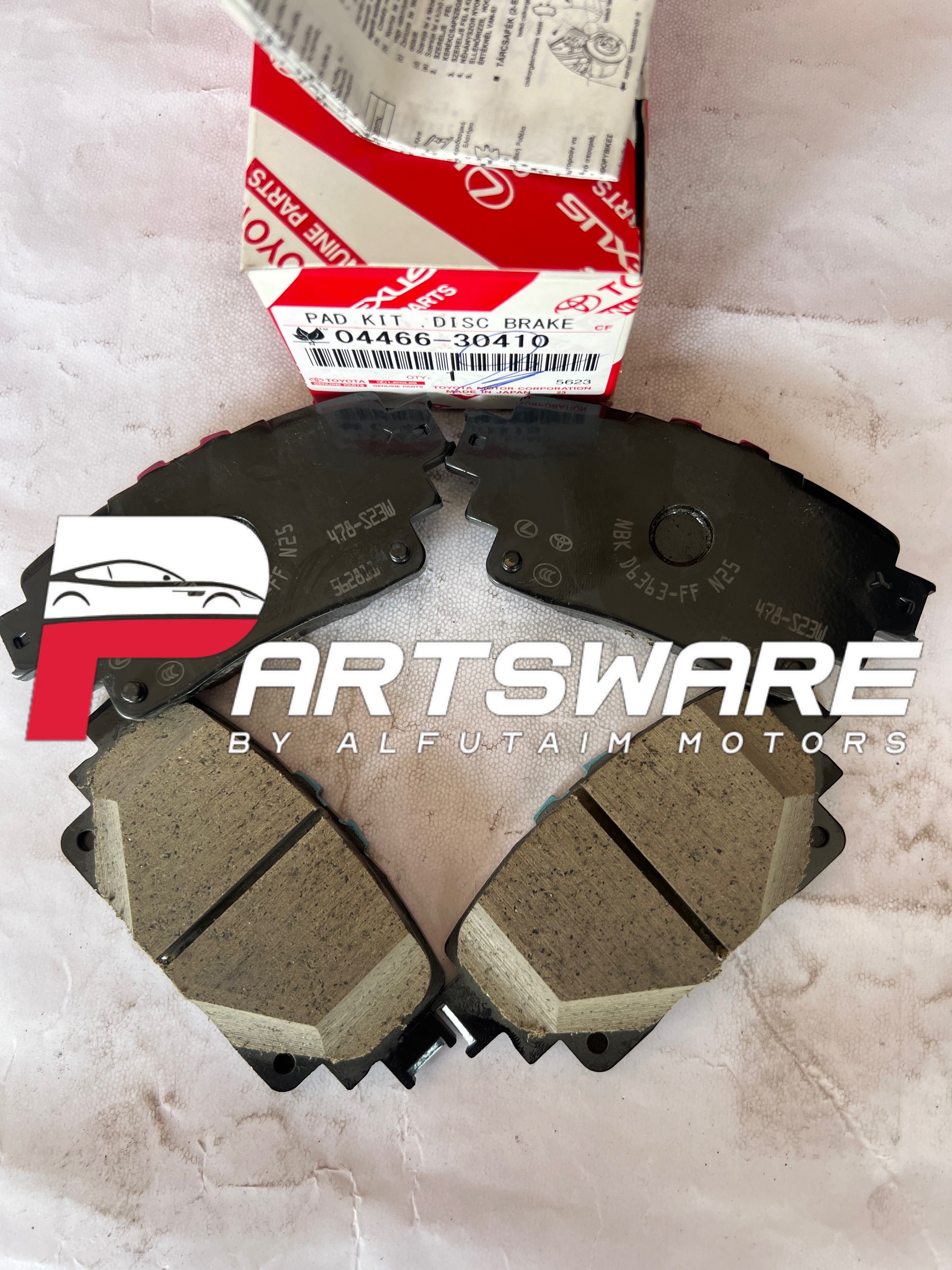 Genuine Rear Disc Pads 04466-30410 for Toyota Prius (2020–2026)