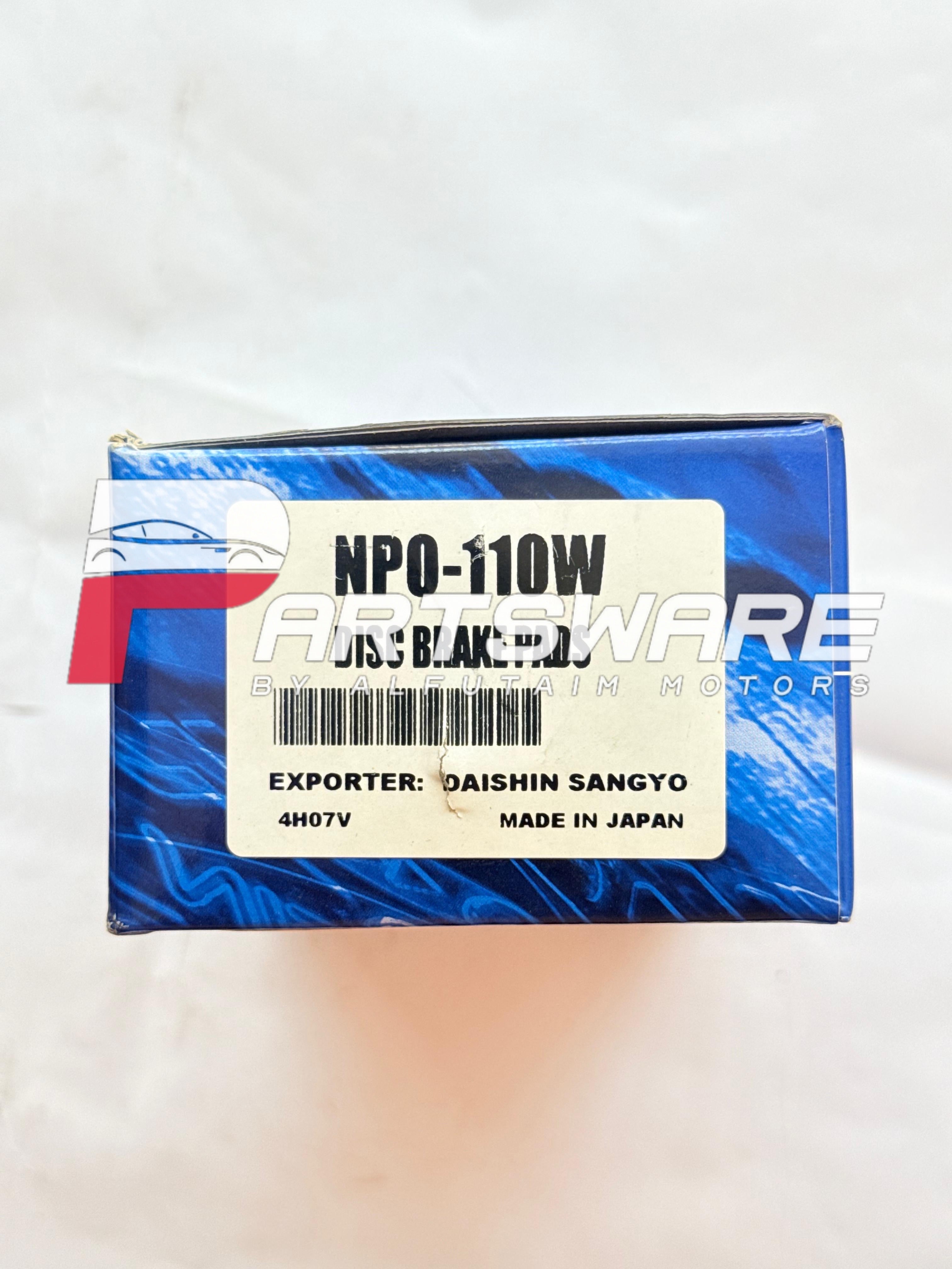 Nissin Japan Rear Disc Pads for Honda Civic Reborn 2006–2012 | Premium Brake Pads Pakistan