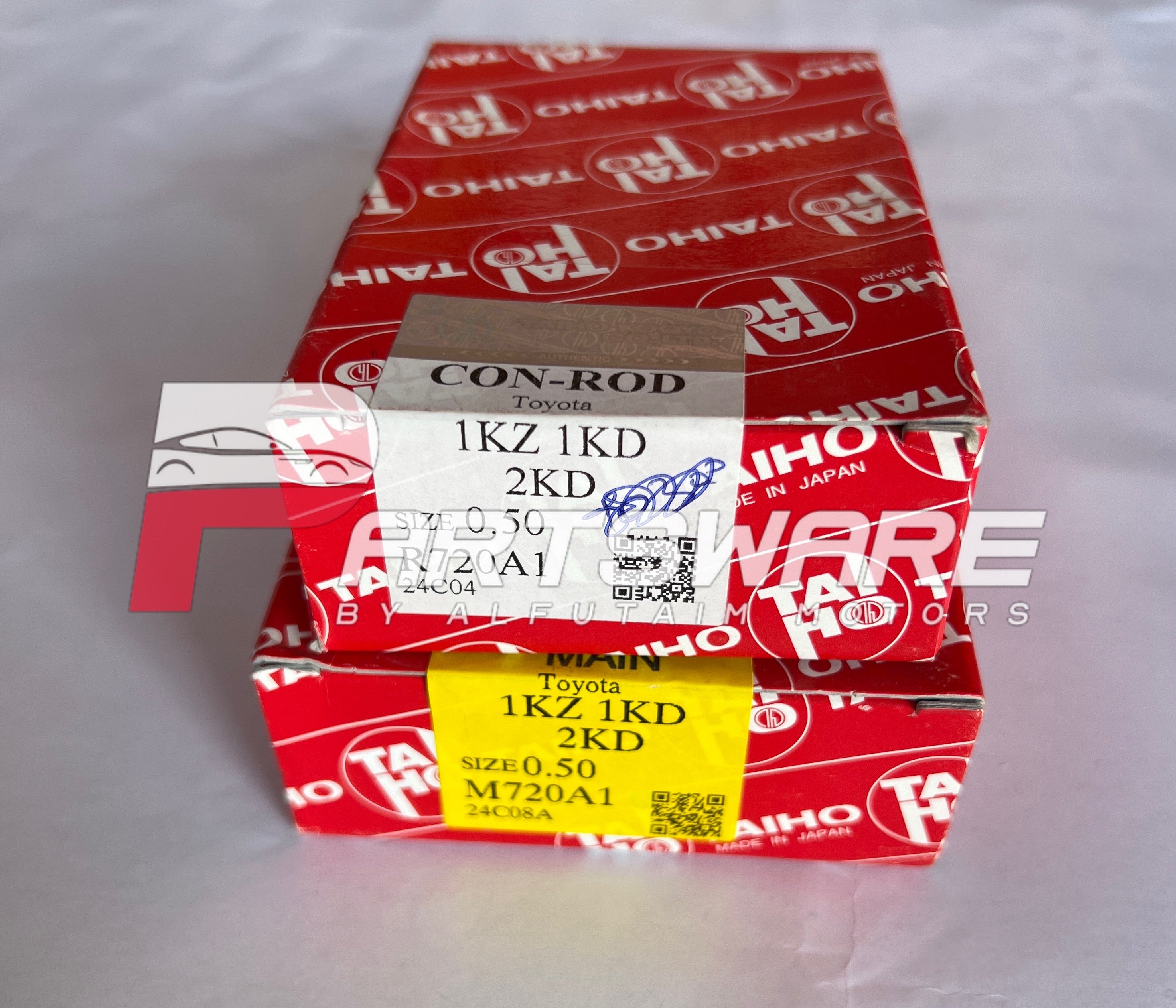 Taiho Japan 0.50 Main Bearing for Toyota 2KD Engine | Standard Engine Bearings | Imported Engine Parts Pakistan
