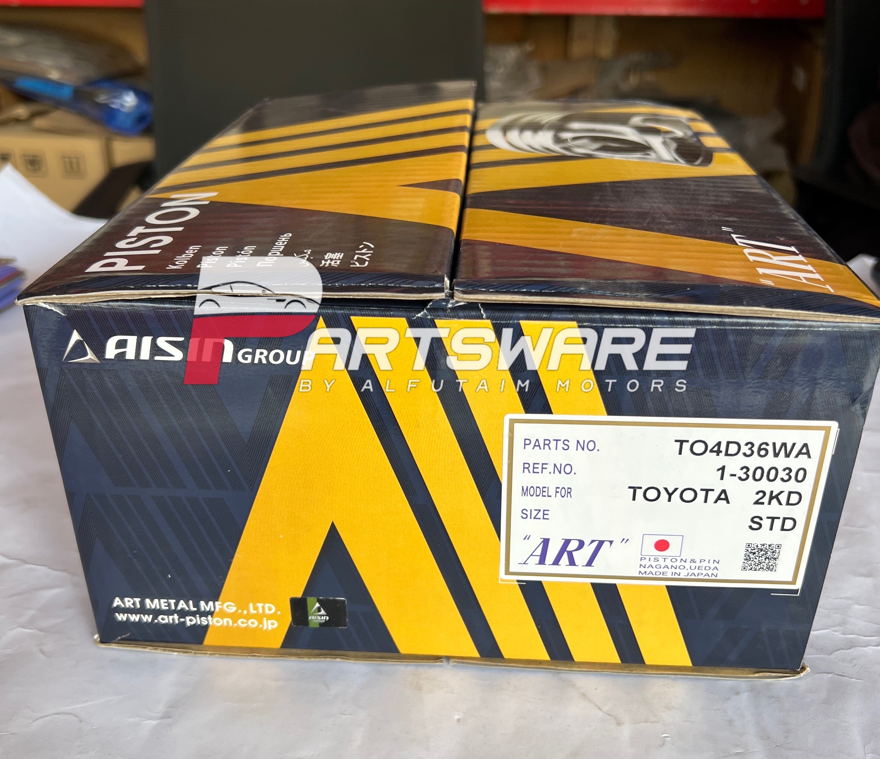 ART Japan Standard Piston for Toyota 2KD Engine | High-Quality Engine Piston Set | Durable Diesel Performance Pakistan