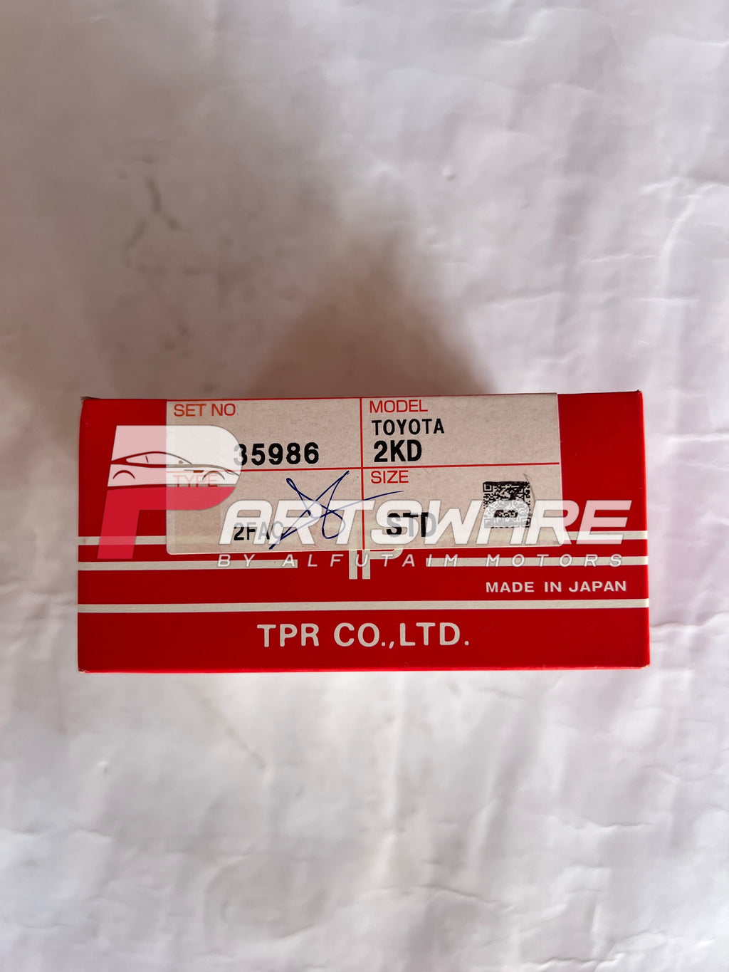 TP Japan STD Ring Set for Toyota 2KD Engine | Standard Piston Ring Set | 2KD Engine Parts Pakistan