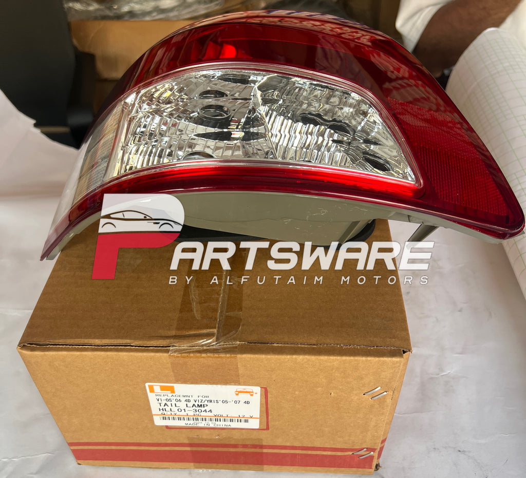 Toyota Belta Rear Back Light (China) | Tail Lamp Assembly Replacement | High-Quality Rear Light Cluster Pakistan