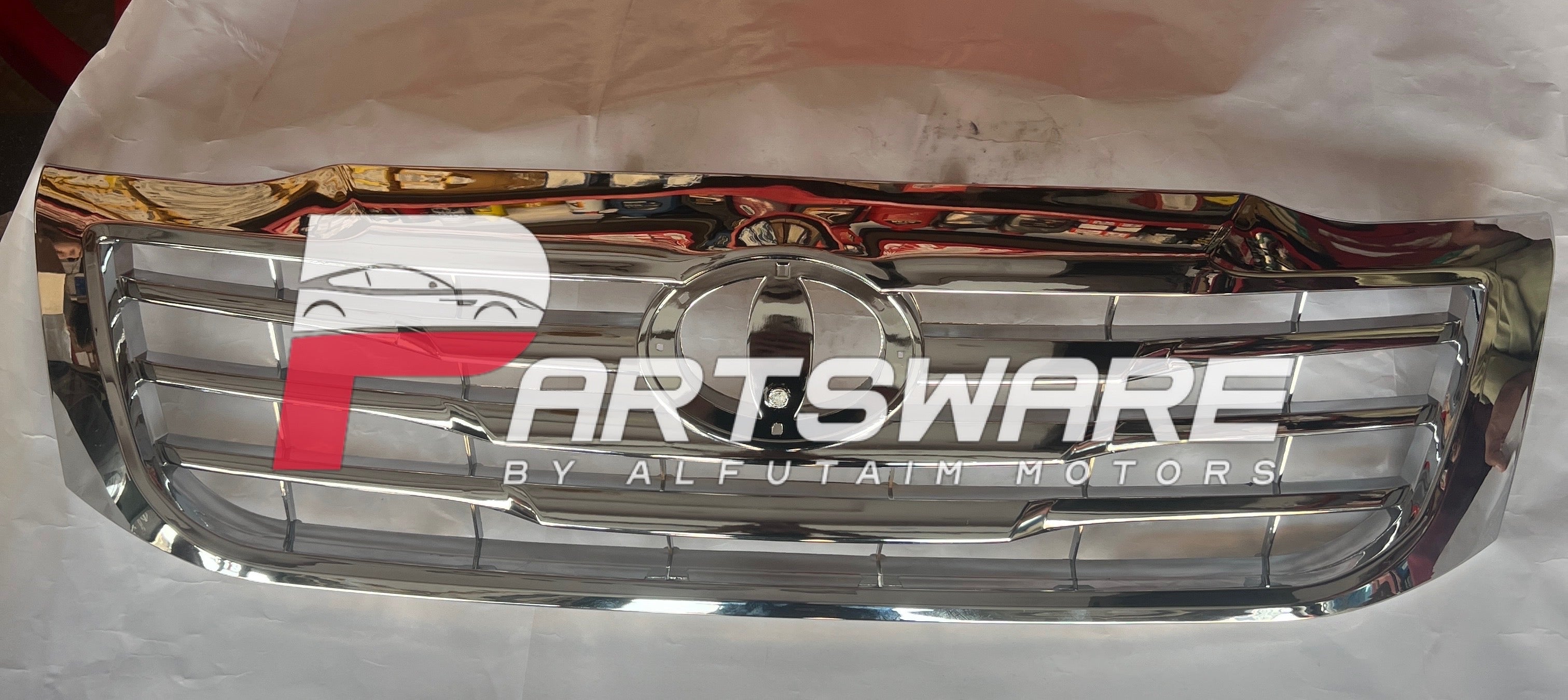 Toyota Hilux Vigo Champ Front Show Grill Full Chrome | Premium Chrome Grille Replacement | Stylish Front Grill Pakistan