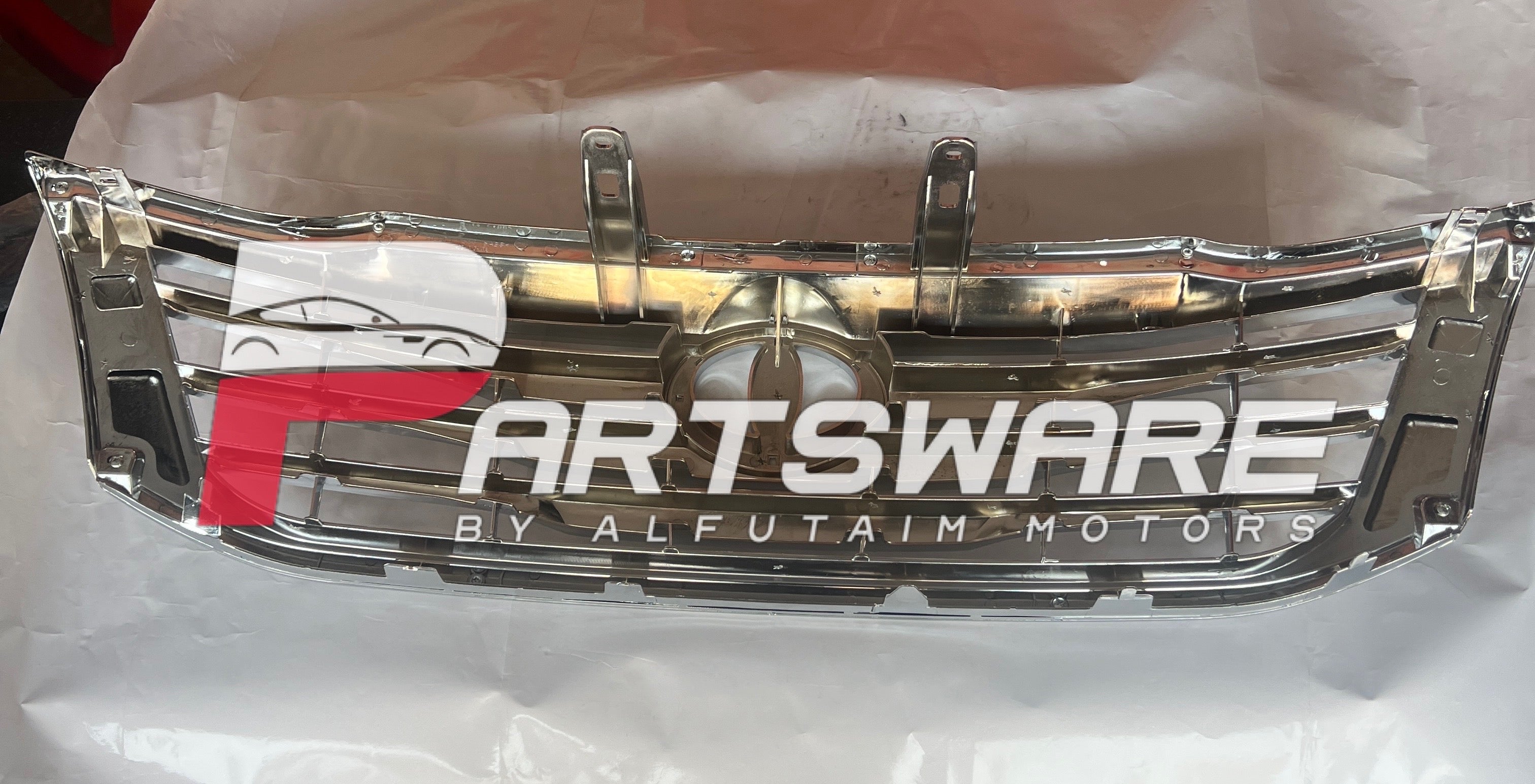Toyota Hilux Vigo Champ Front Show Grill Full Chrome | Premium Chrome Grille Replacement | Stylish Front Grill Pakistan
