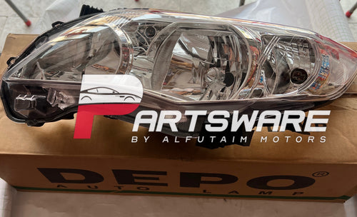 DEPO Taiwan Head Light for Toyota Corolla 2012 | Premium Front Headlamp | Corolla Headlight Pakistan