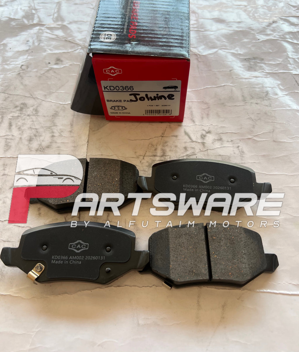 CAC Front Disc Brake Pads for Haval Jolion | Premium Brake Pads | Haval Jolion Front Brake Pads Pakistan