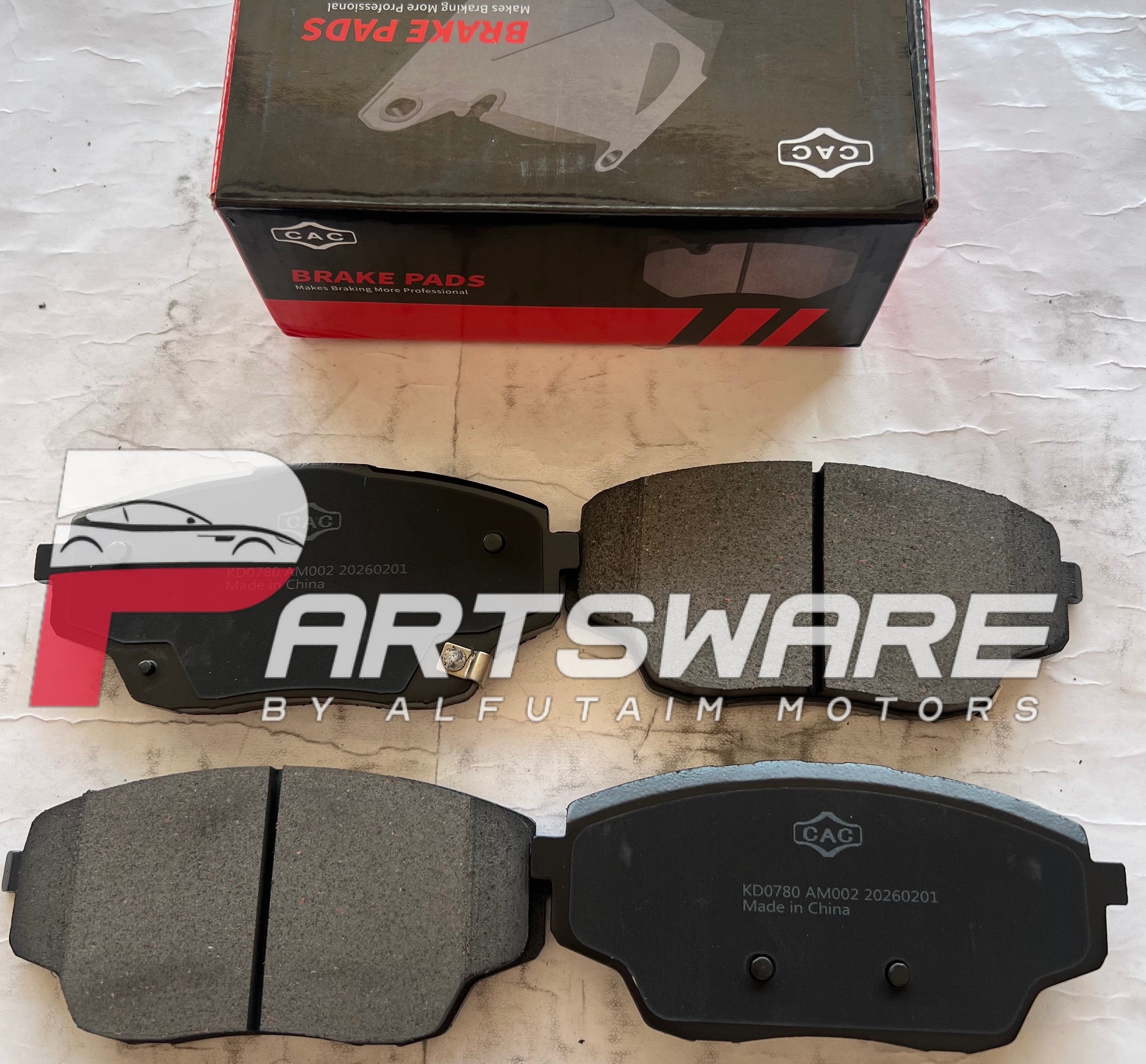 CAC Front Disc Brake Pads for Oshan X7 | Premium Brake Pads | Oshan X7 Front Brake Pads Pakistan