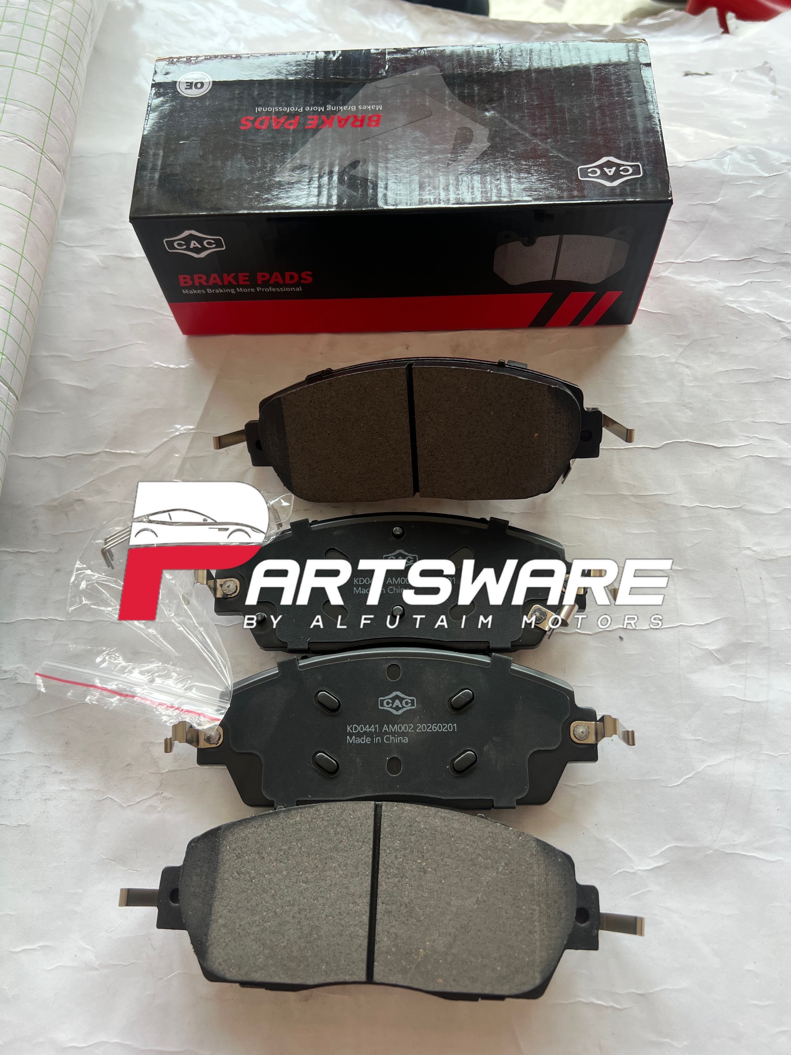 CAC OEM FRONT Disc Pads for Haval H6 HEV