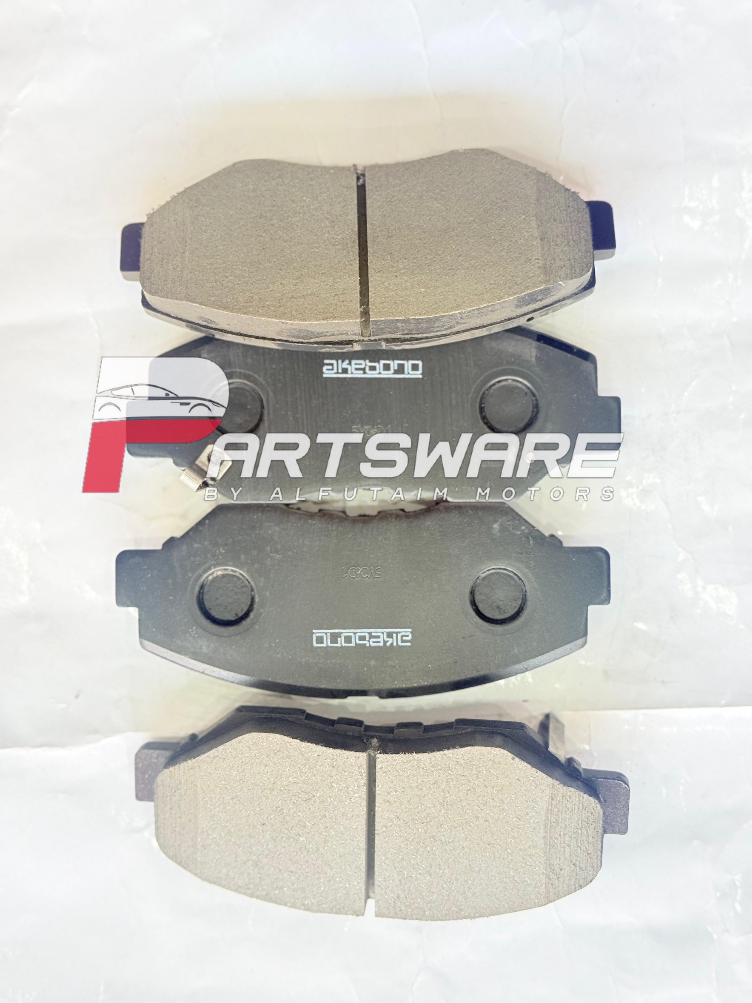 Akebono Japan Front Disc Brake Pads for Honda Civic X | Premium Brake Pads | Low Dust & Quiet Performance Pakistan