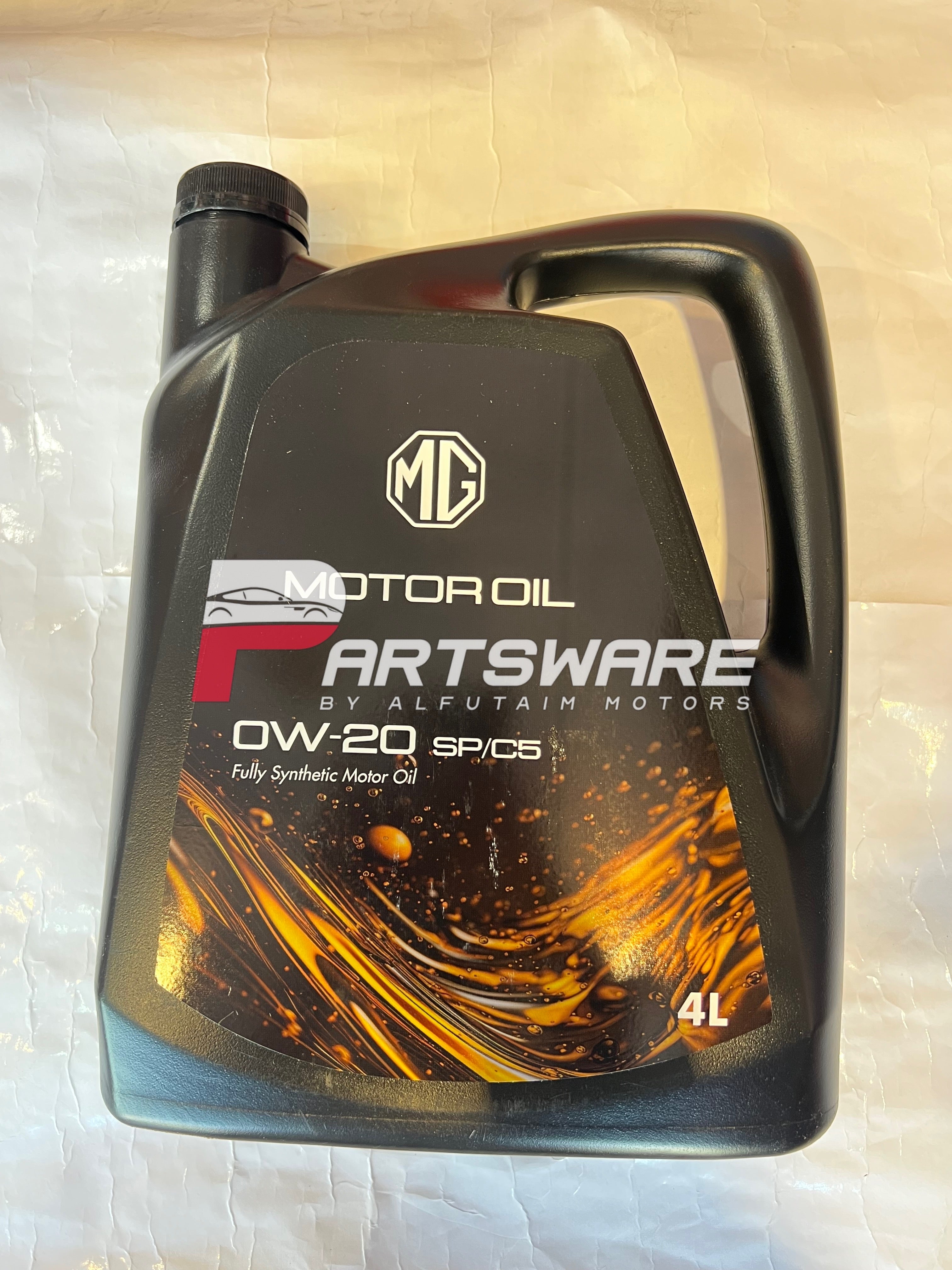 MG Genuine Engine Oil 0W-20 C5 | Original MG Motor Fully Synthetic Engine Oil | For All MG Cars Pakistan